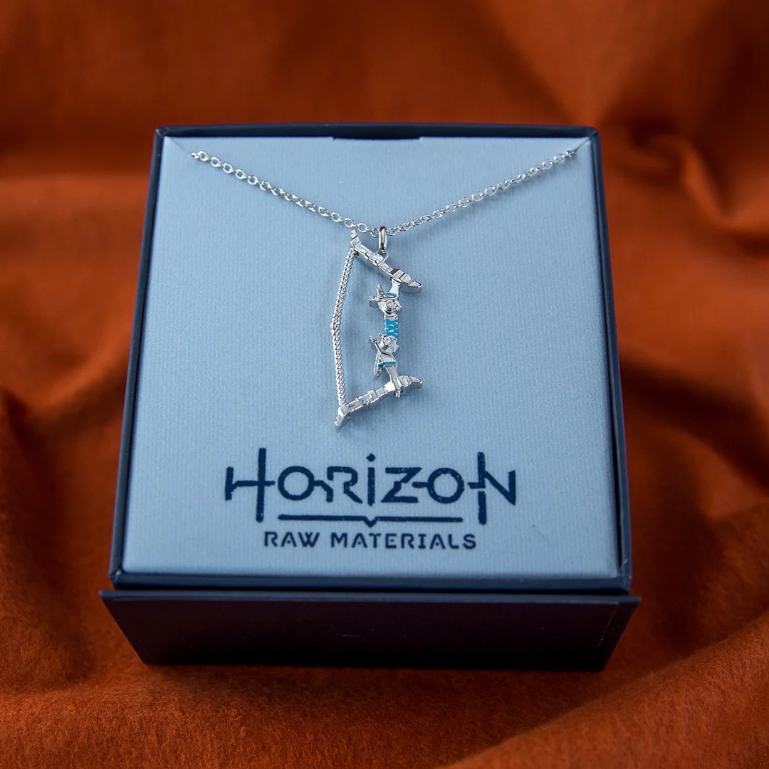 PlayStation X RockLove HORIZON FORBIDDEN WEST Hunter’s Bow Necklace