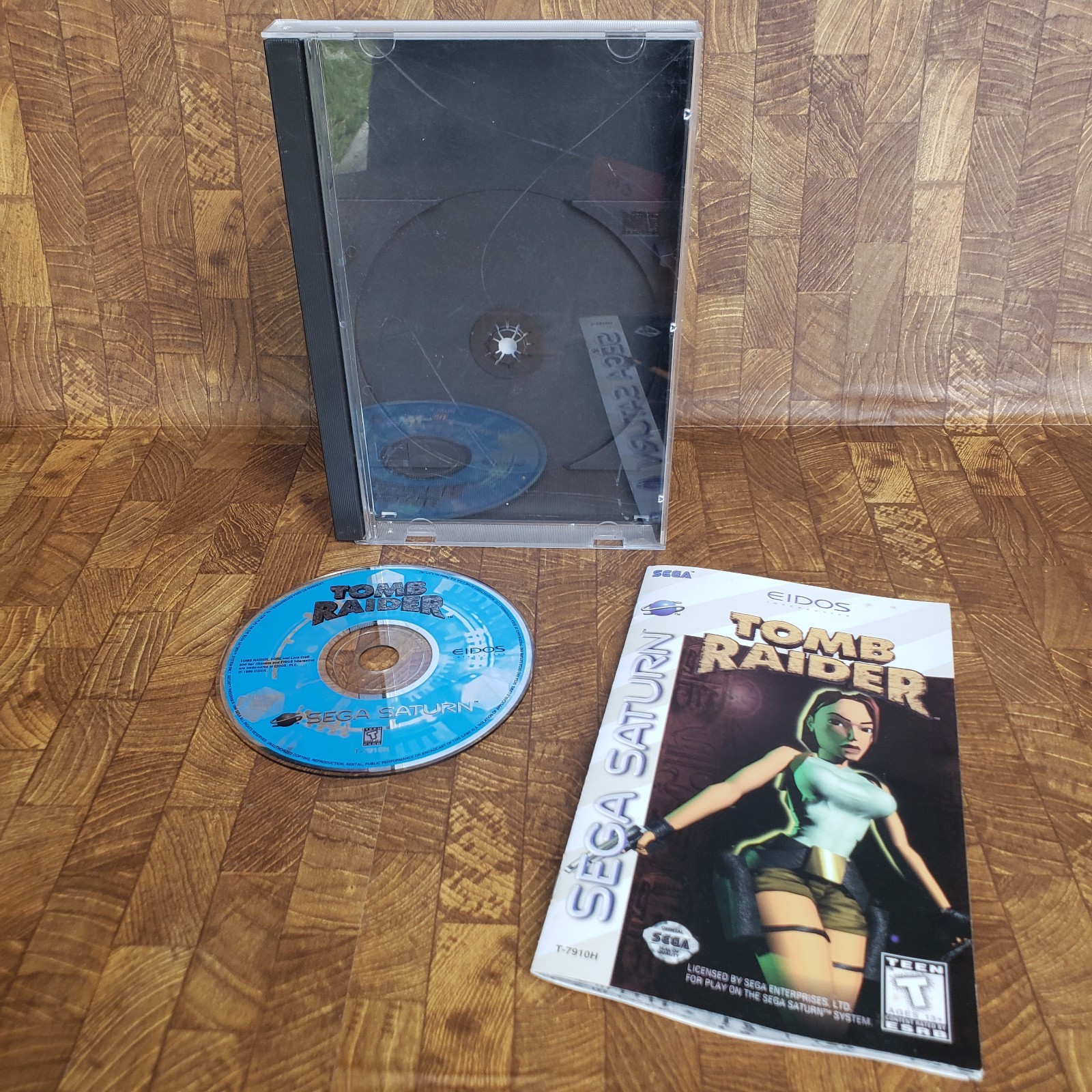 Tomb Raider (Sega Saturn, 1996) Complete
