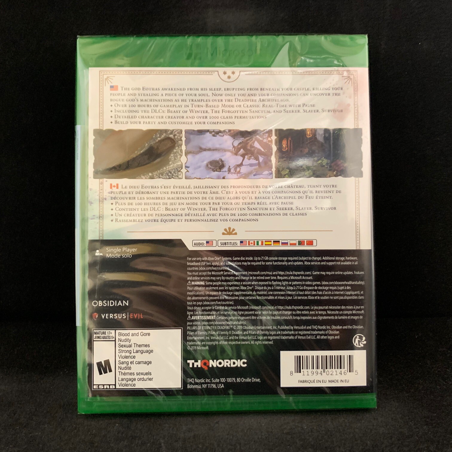 Pillars of Eternity II Deadfire Ultimate Edition (Xbox One) BRAND NEW