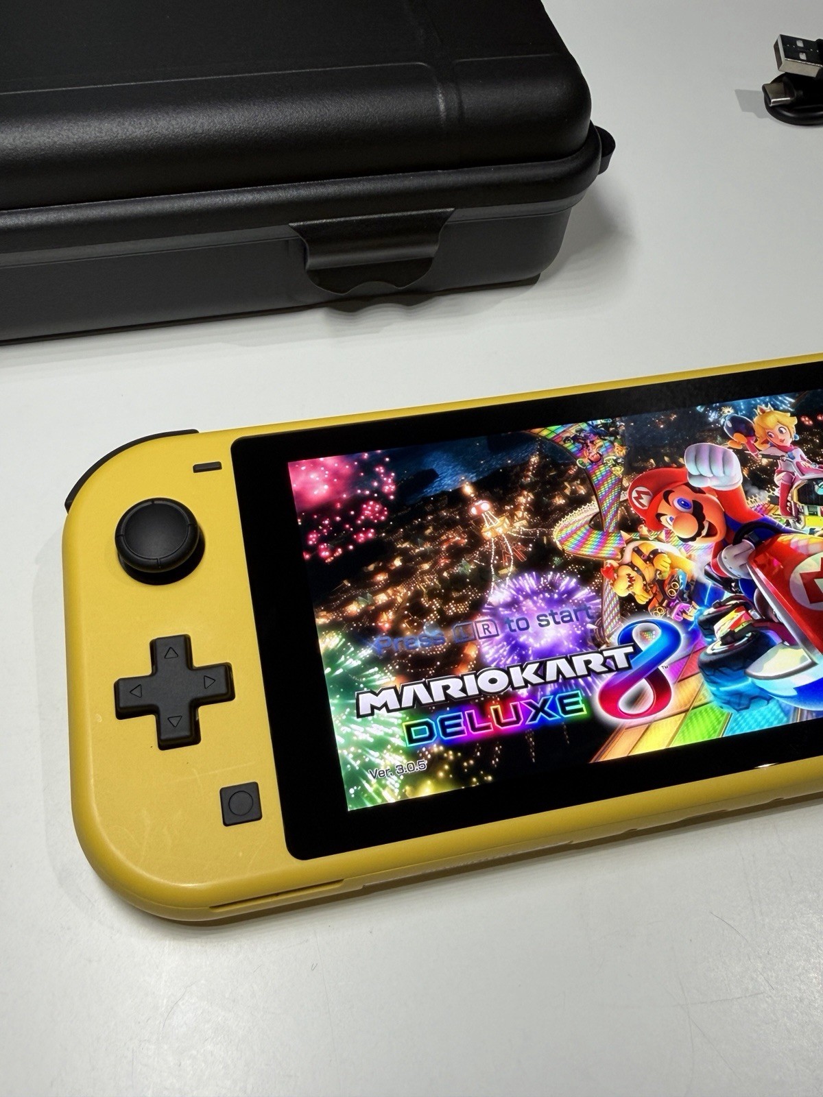 🔥 Super5 OLED Touch Nintendo Switch Lite, Taki Udon, Hall Effect Sticks, Yellow