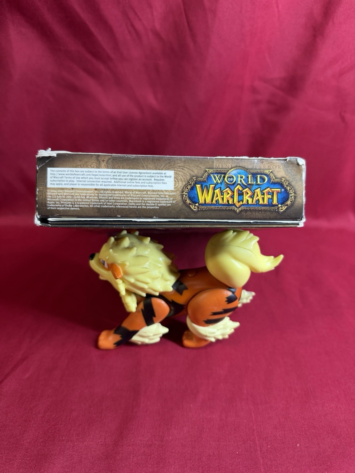 World Of Warcraft Original Big Box Release PC Blizzard – CIB 6 Discs And Inserts