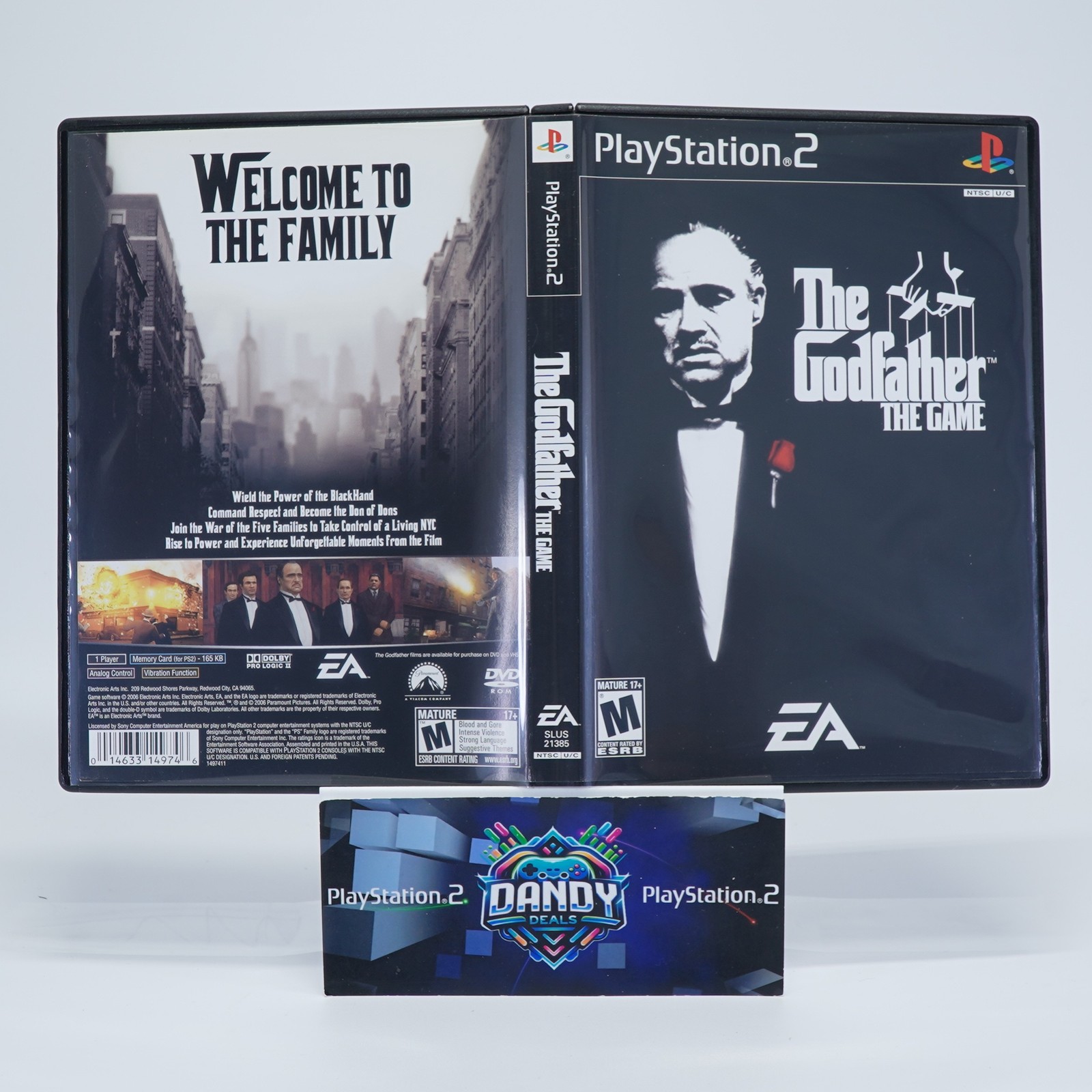 The Godfather PS2 Black Label – CIB W/ Manual – PlayStation 2