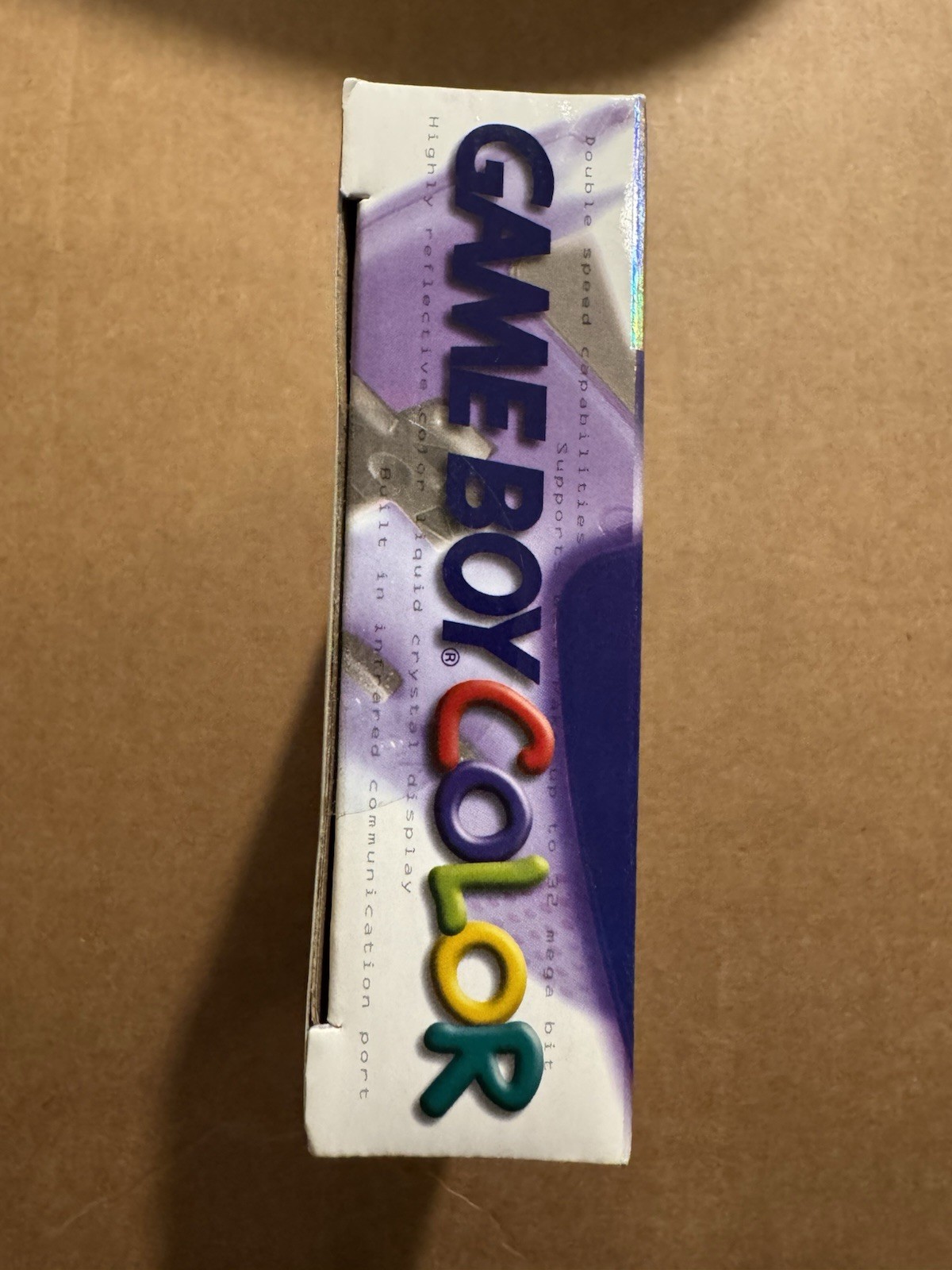 Nintendo Game Boy Color Handheld System – Grape Purple – Factory Sealed New