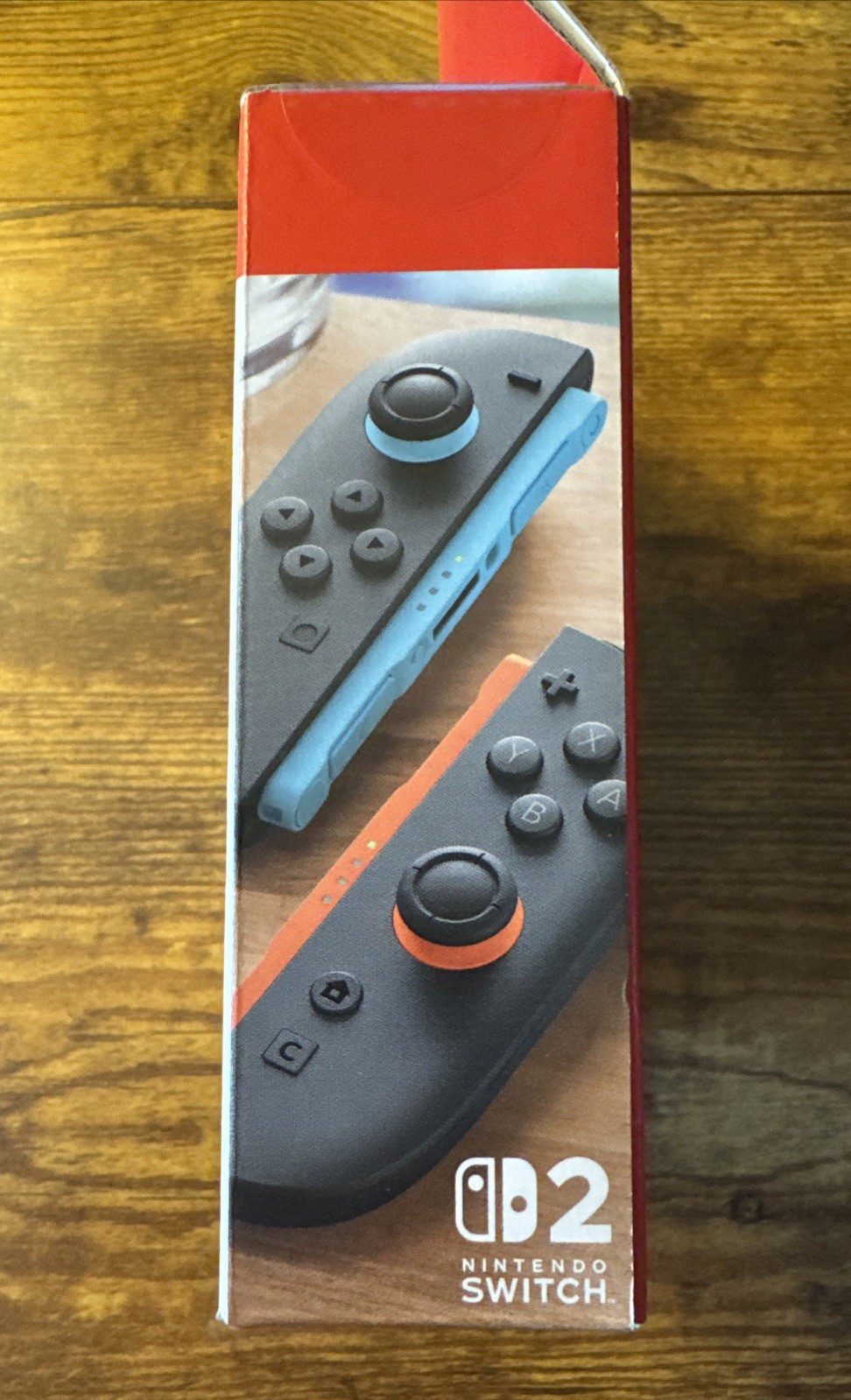 Authentic Nintendo Switch 2 Joy-Con Joycons L/R Light Blue/Red BRAND NEW SEALED