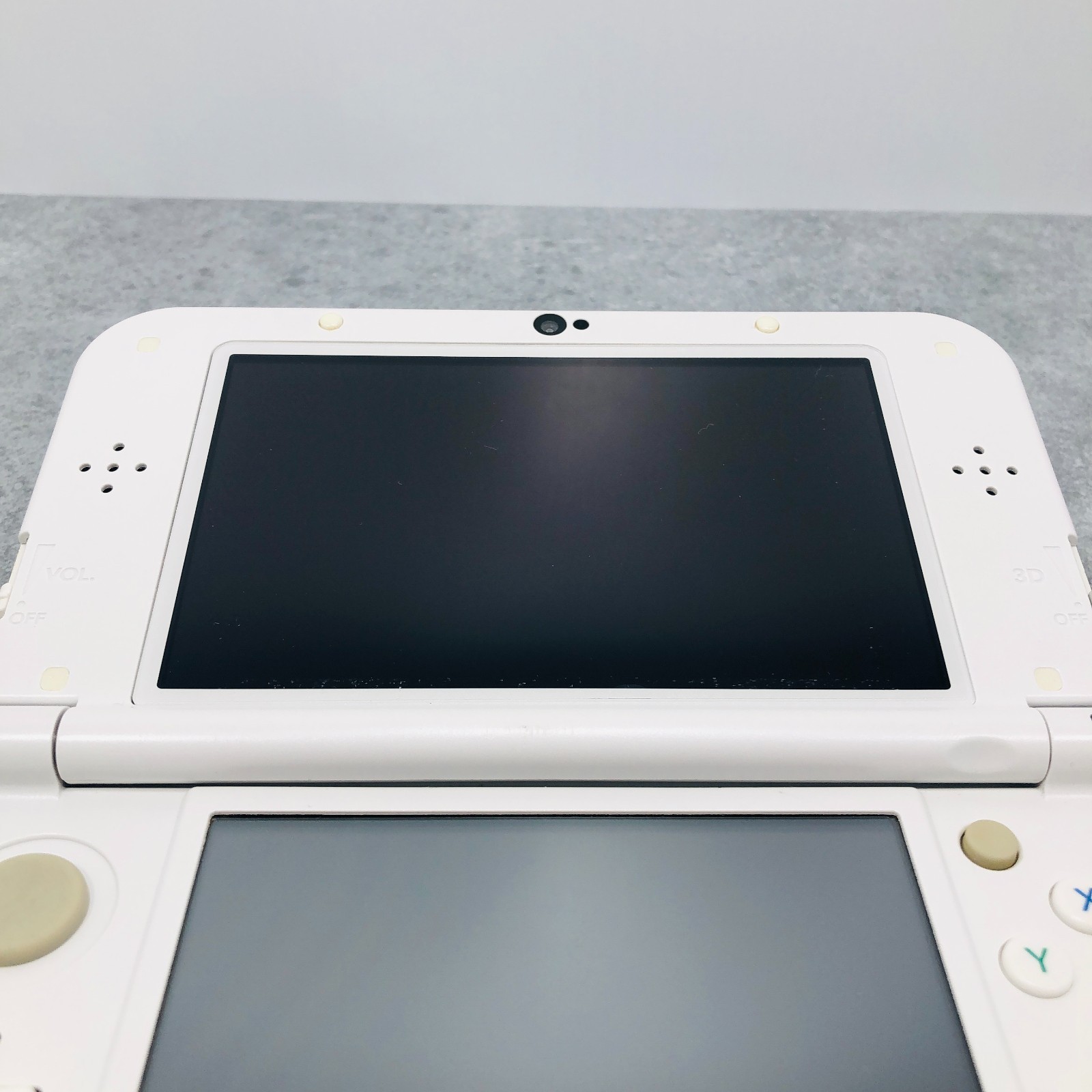 [EX+3] New Nintendo 3DS XL LL Pearl White Console Working Tested Japanese ver