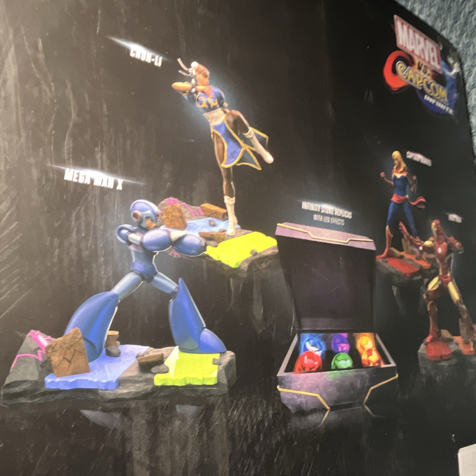 Marvel Vs Capcom Infinite Collectors Edition Figures & Stones Set – No Game