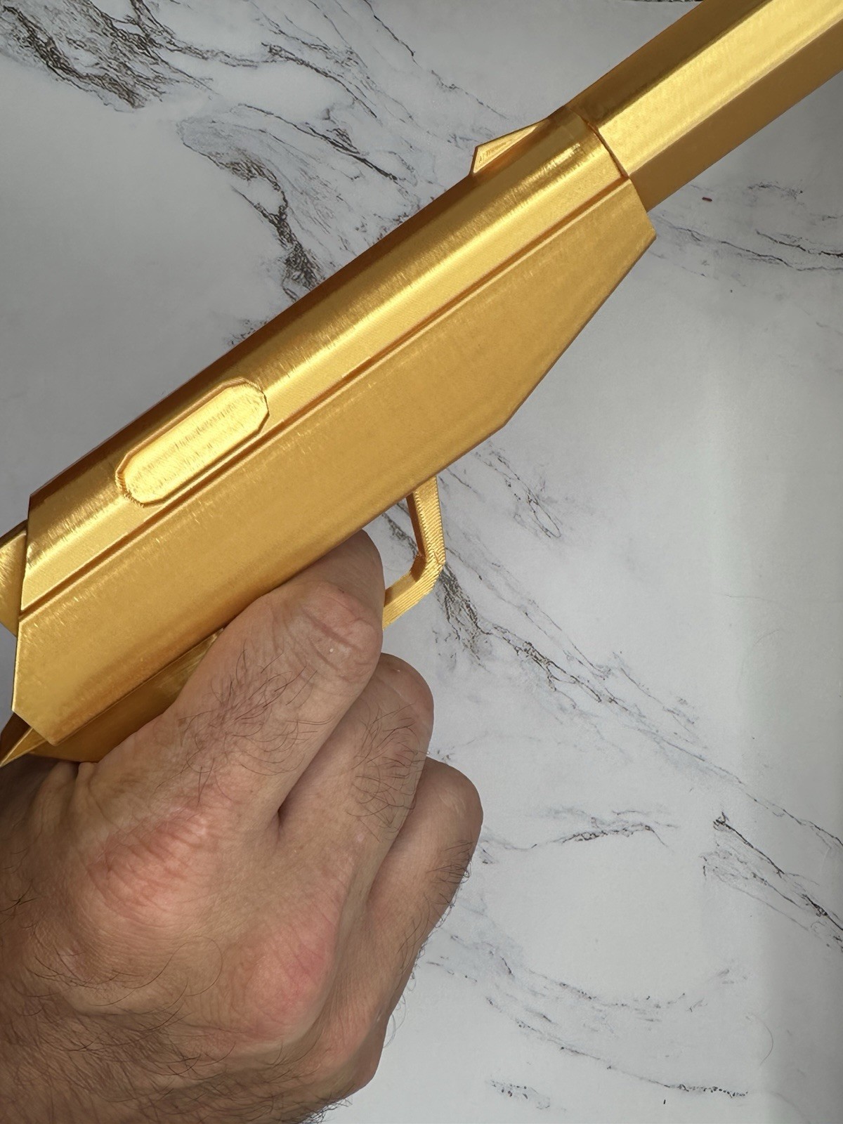 GoldenEye 007 Golden Gun Replica – Full-Size Nintendo 64 Cosplay Prop