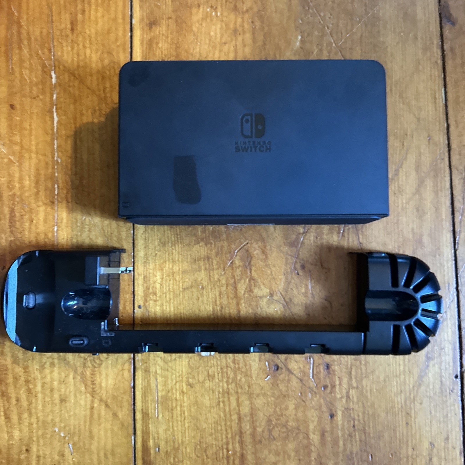 OEM Nintendo Switch 1 Black Charging Dock Docking Station HEG-007 Works NICE!!