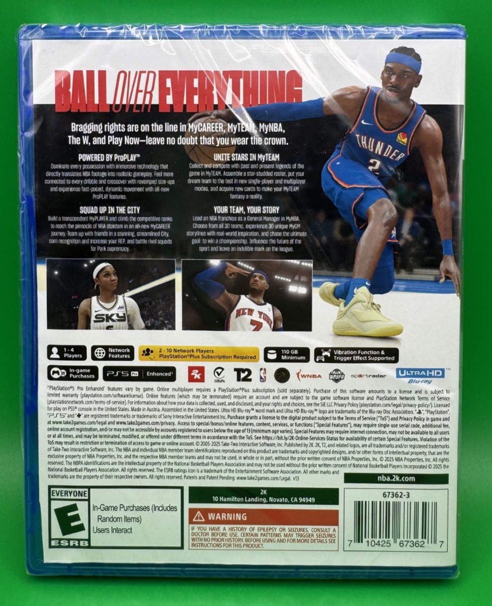 NBA 2K26 PS5