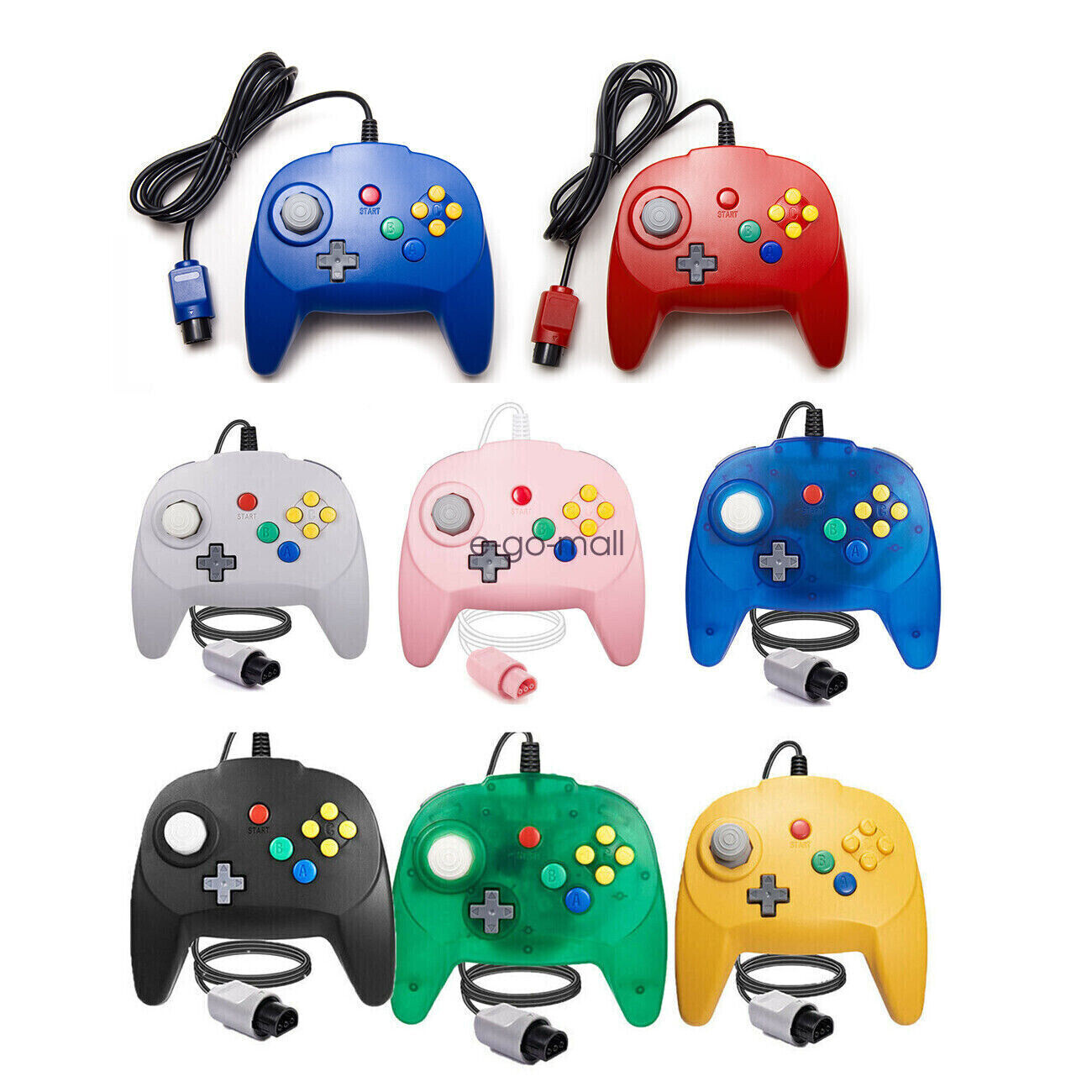 Wired or Wireless N64 Controller Game Gamepad Joystick Joypad For Nintendo 64