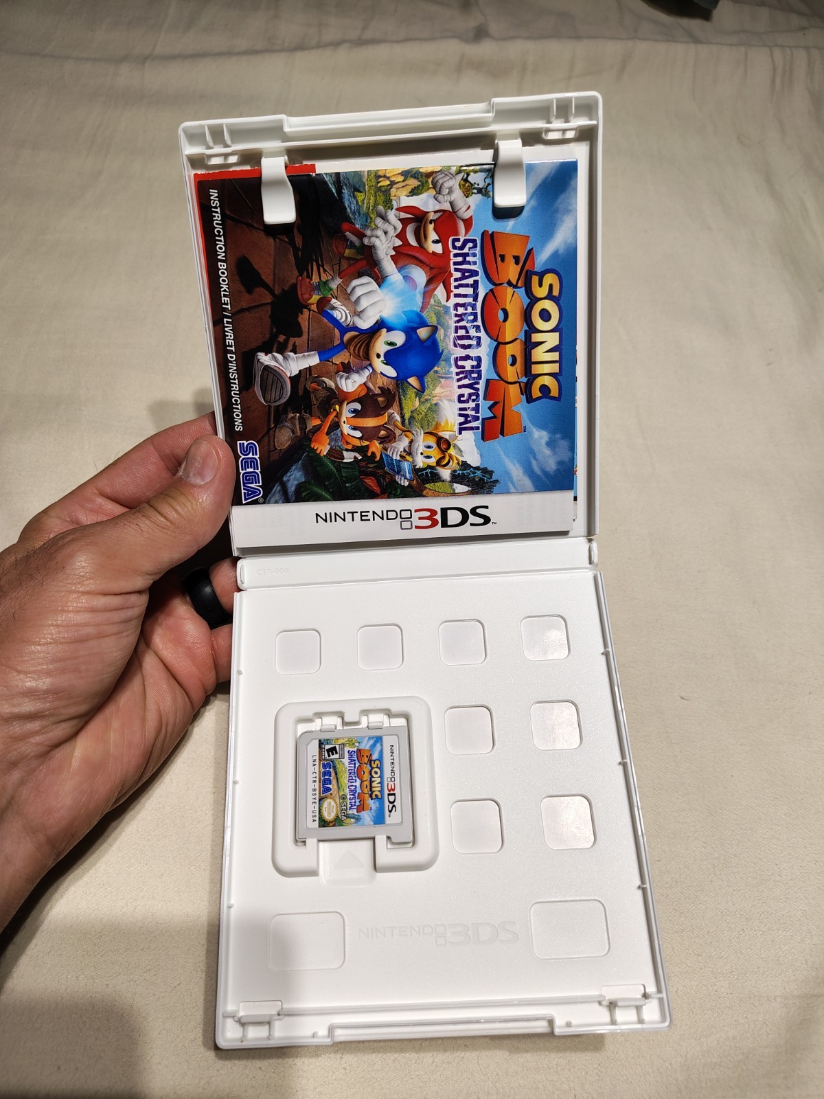 3DS Sonic Boom: Shattered Crystal – Complete Clean Authentic Tested 🔥🎮😎