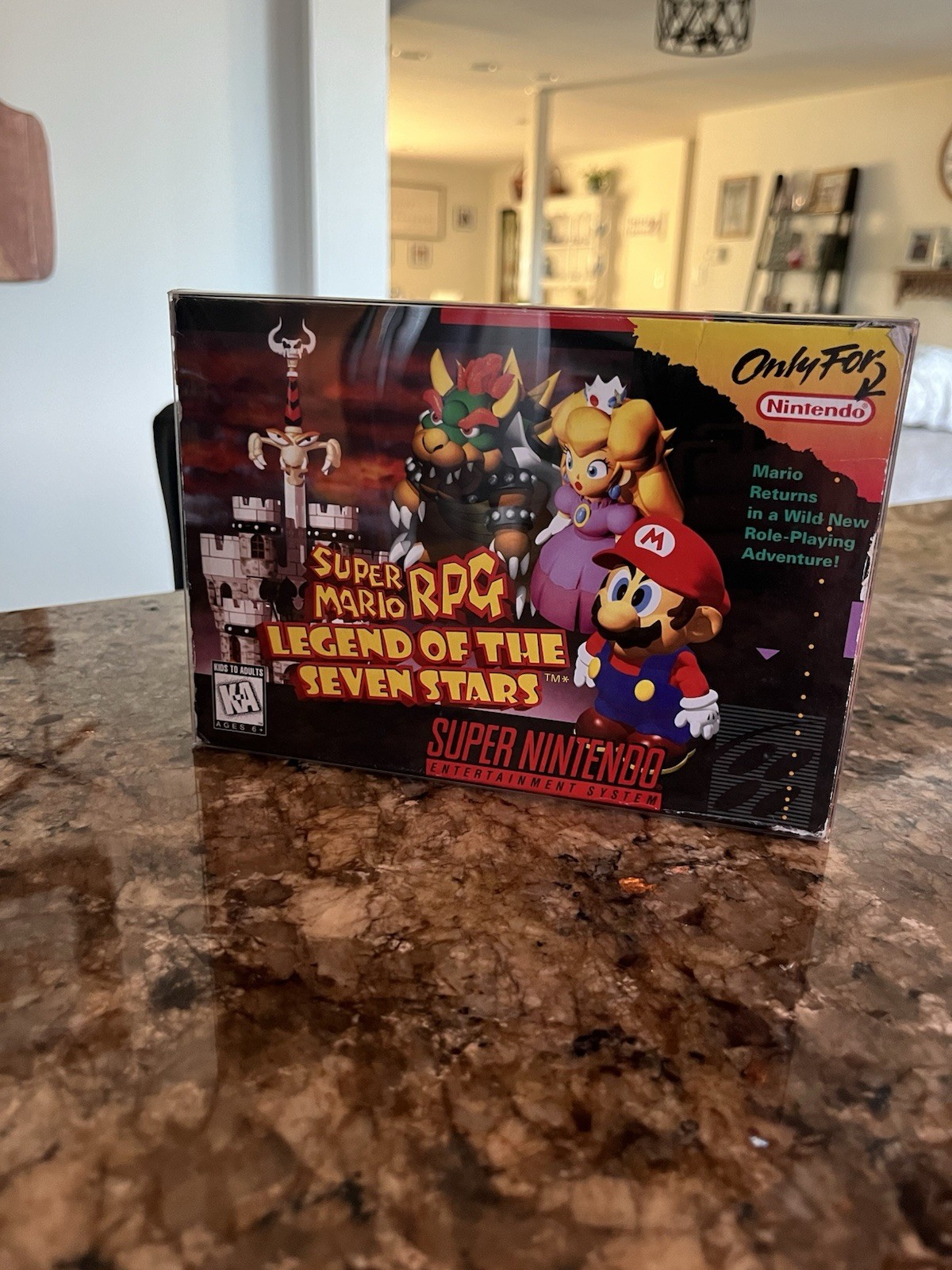 Super Mario RPG: Legend of the Seven Stars Super Nintendo SNES CIB Complete