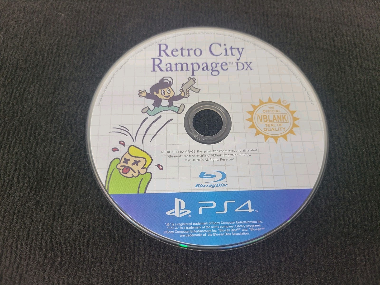 Retro City Rampage DX Sony Playstation 4, PS4 Disc Only (TESTED)