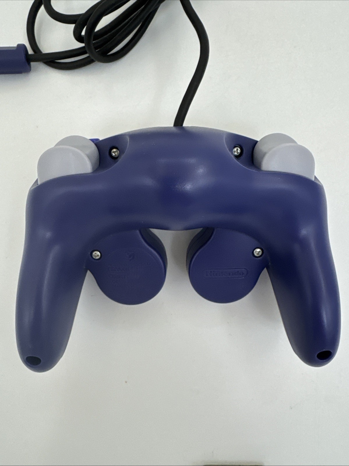 OEM Nintendo GameCube Purple Controller Authentic Tested Tight Stick Like New