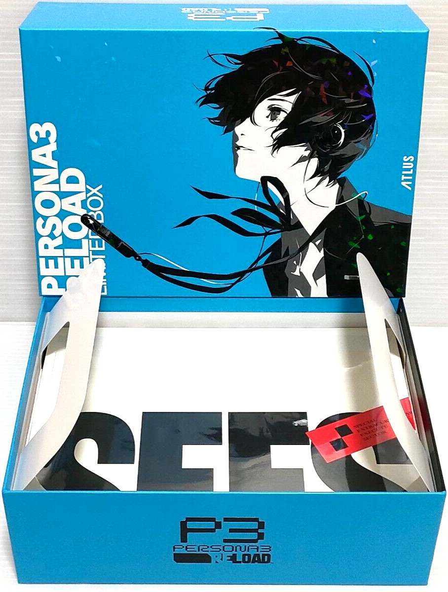 PERSONA 3 RELOAD LIMITED BOX 2024 S.E.E.S. armband Original Case Bundle Benefit