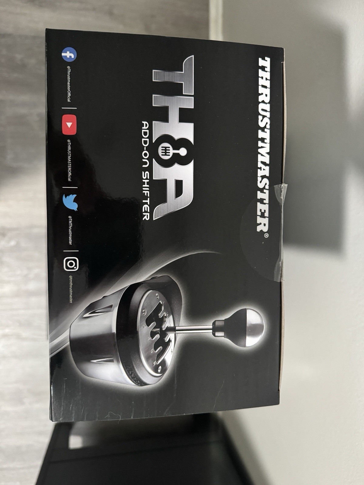 Thrustmaster TH8A Metal Add-On Gearbox Shifter for PC/PS5/PS4 /Xbox