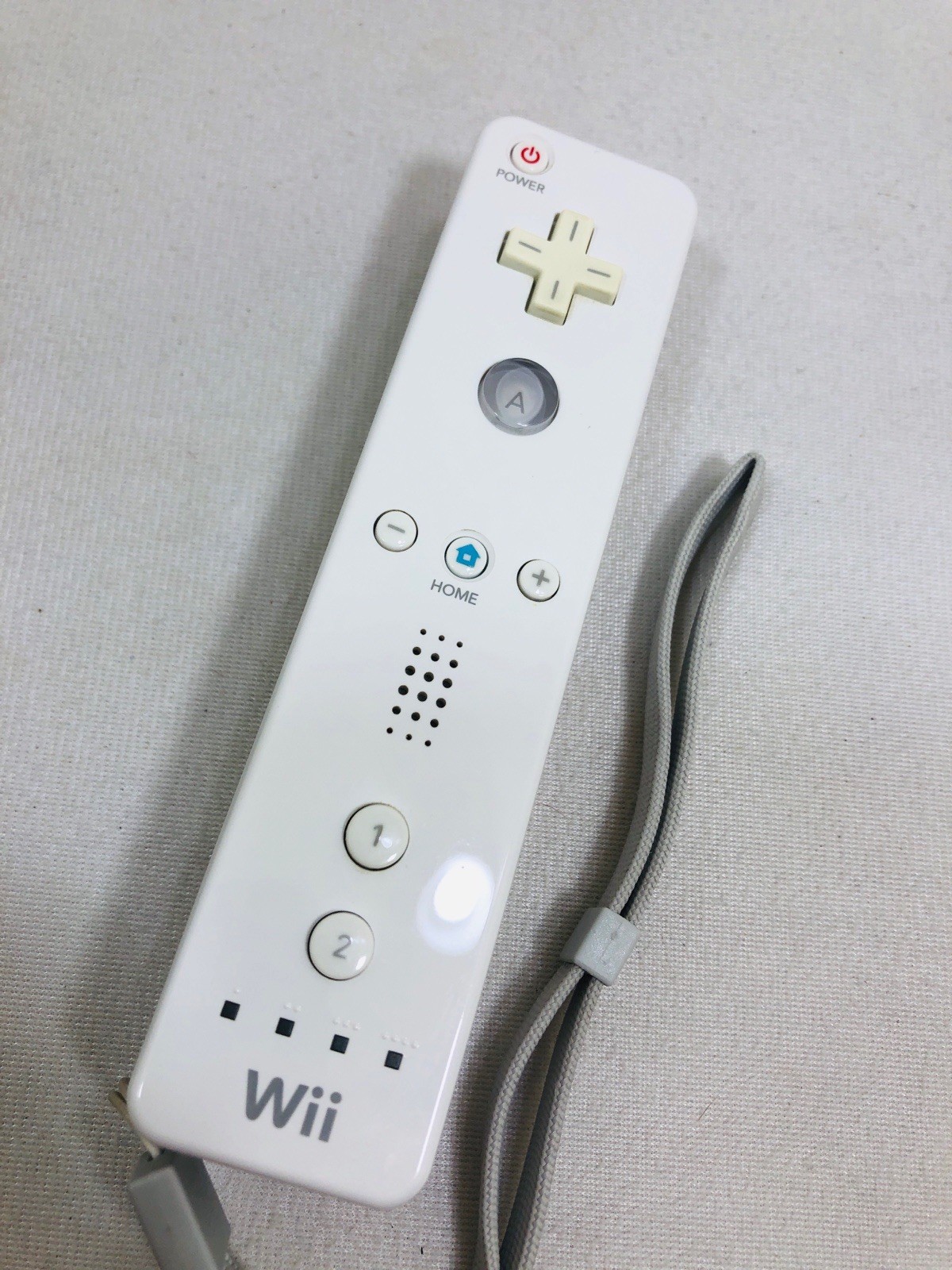 OEM Wii Remote White W/Wii Motion Plus Adapter + Black Slip Cover Tested Cleaned