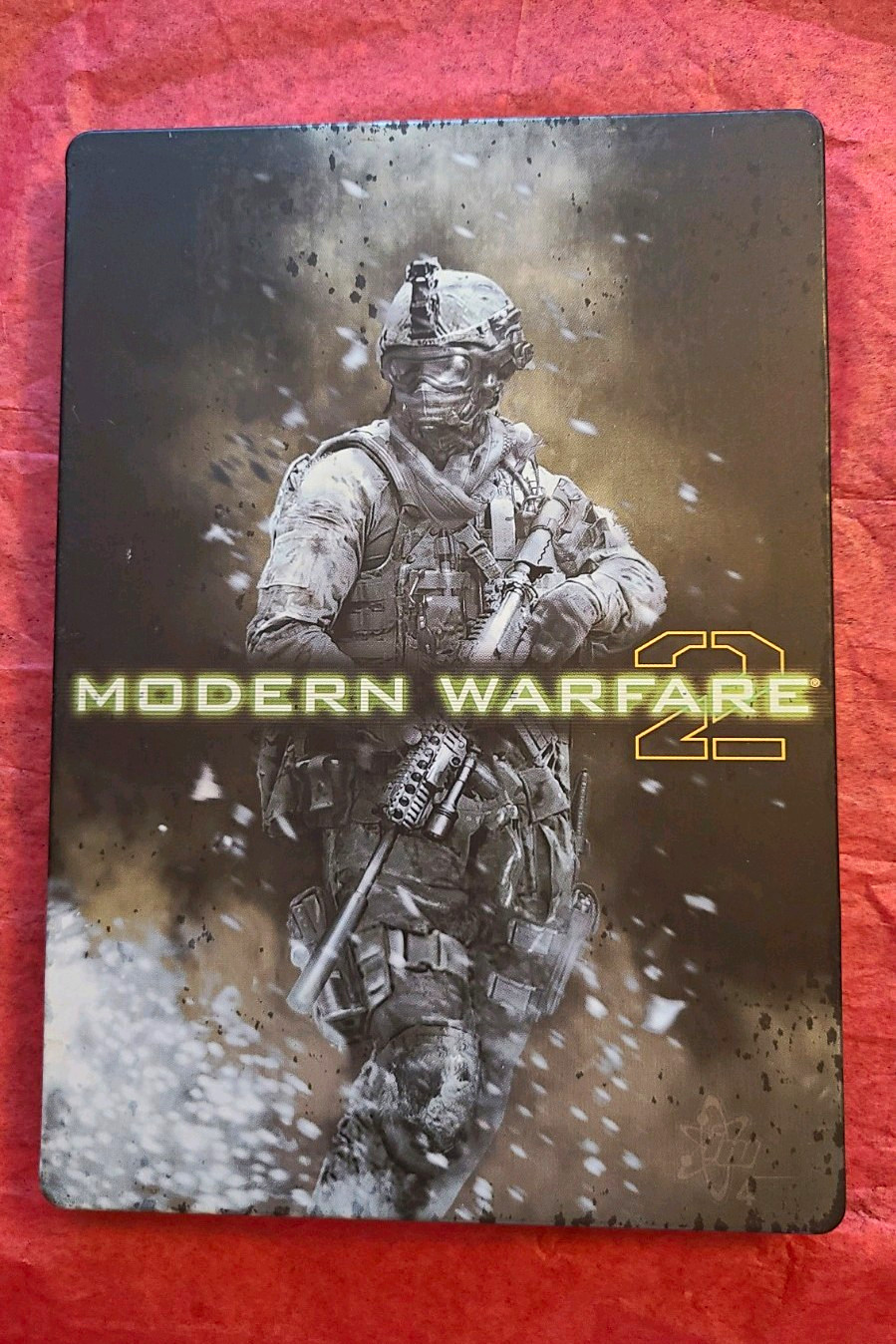 Call of Duty: Modern Warfare 2 SteelBook Edition Xbox 360 W/ Manual Tested Works