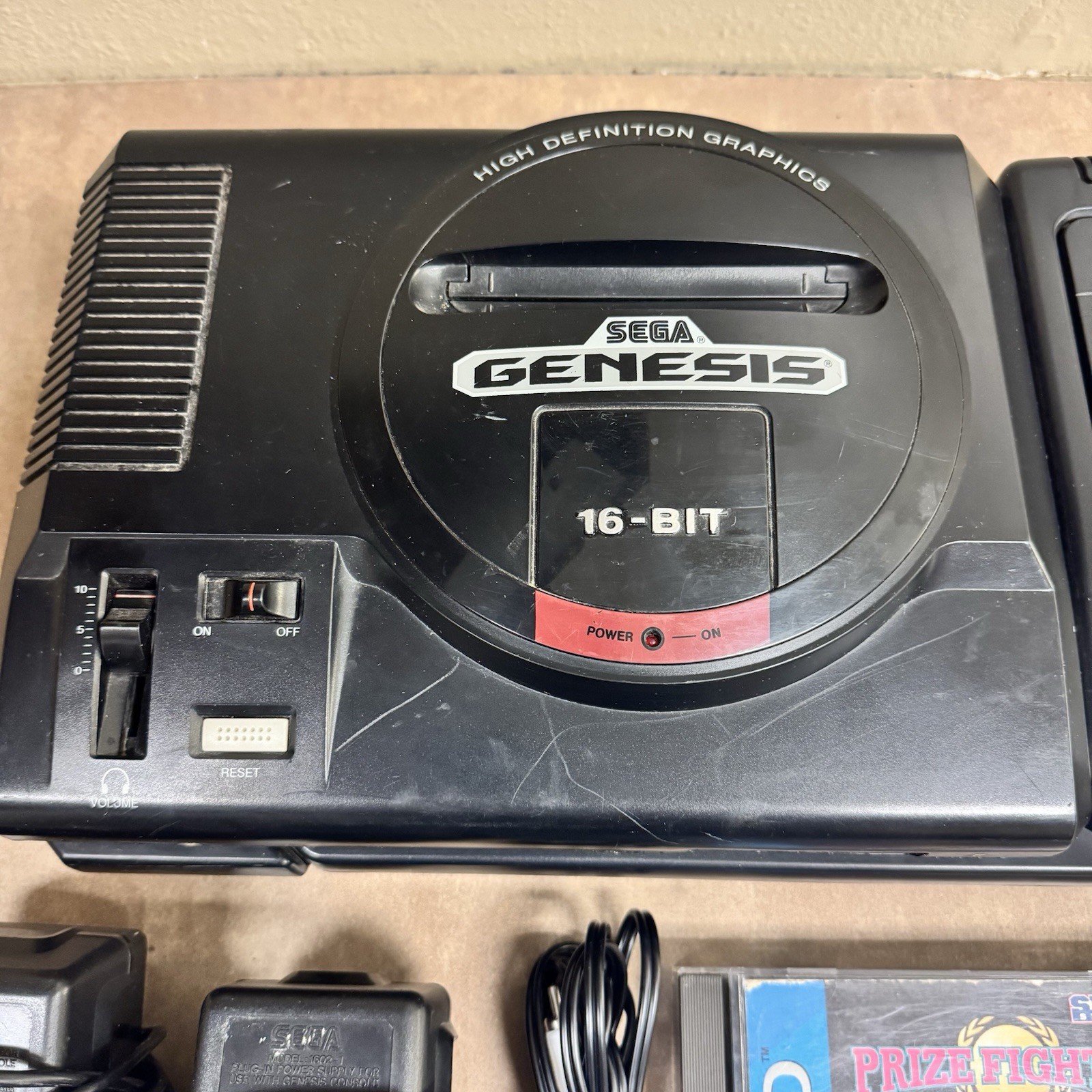 Sega Genesis Model 1 & Sega CD Model 2 Console Bundle Tested Dragons Lair Bundle