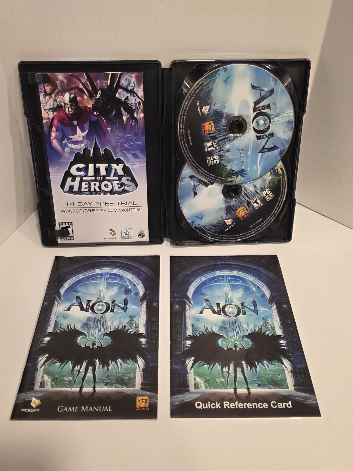 NCsoft Aion PC 2009 T Teen NTSC-U/C Manual Included Role Playing MMORPG