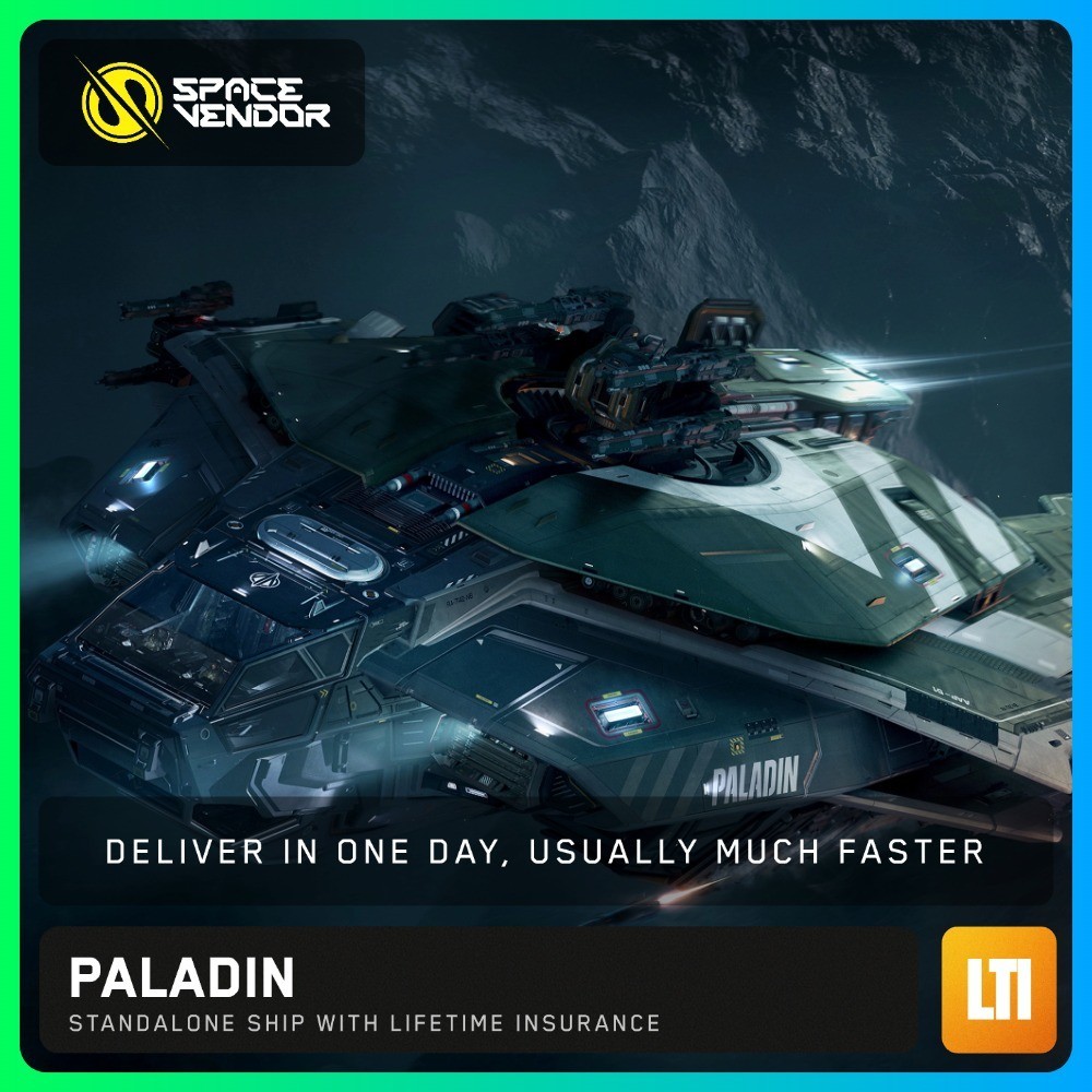Star Citizen Paladin LTI Lifetime Insurance CCUd – Space Vendor