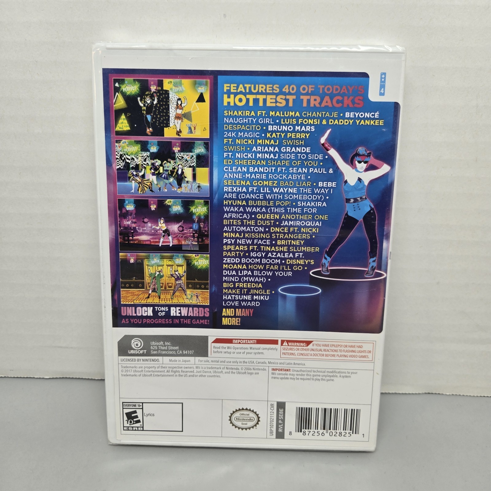 Read – Just Dance 2018 (Nintendo Wii, 2017) – Sealed