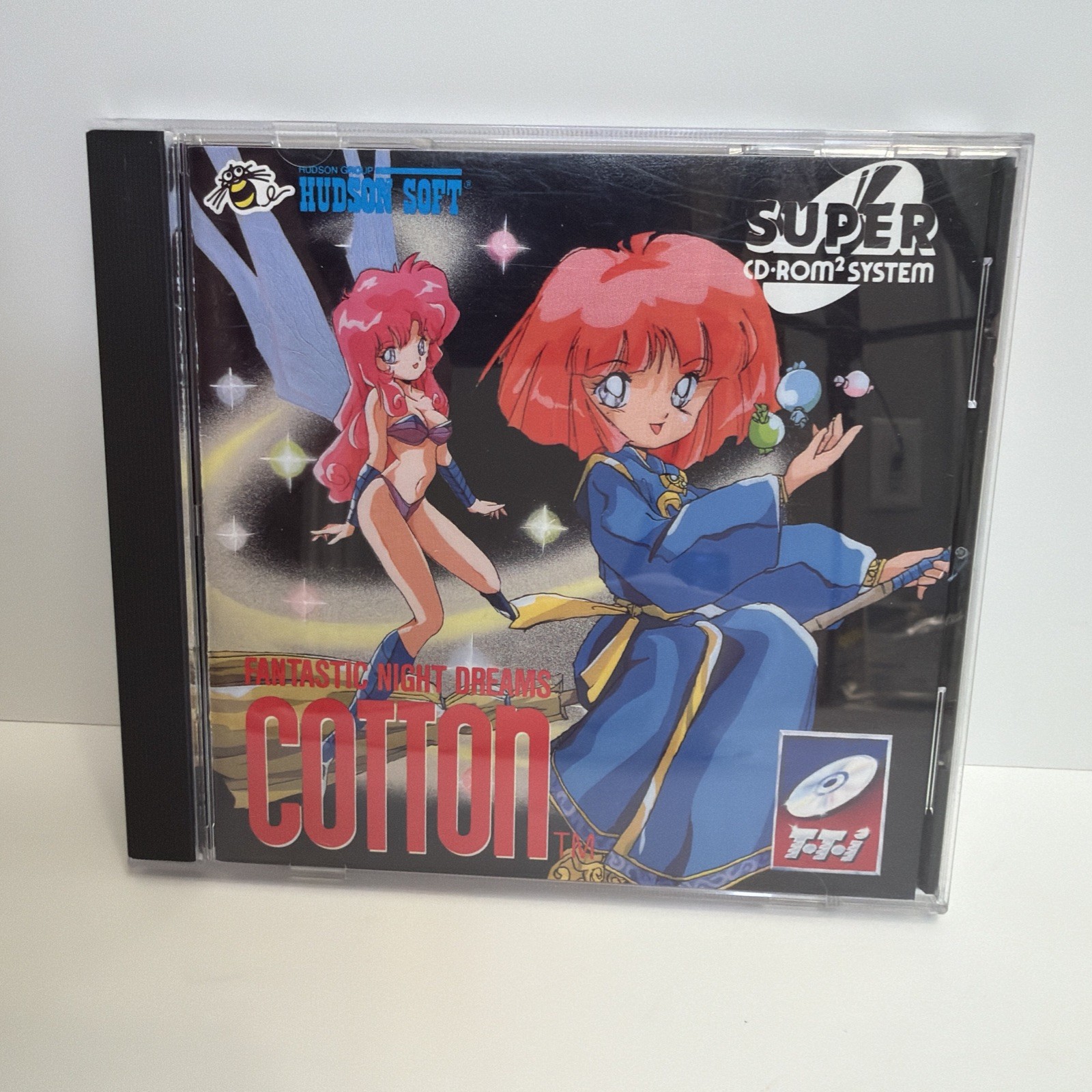 Cotton: Fantastic Night Dreams TurboGrafx Super CD Turbo Duo US Version Complete