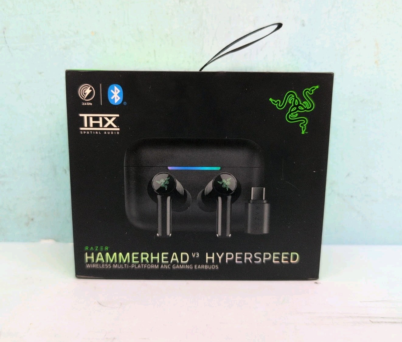 Razer Hammerhead V3 HyperSpeed Wireless Multi-Platform ANC Gaming Earbuds Sealed