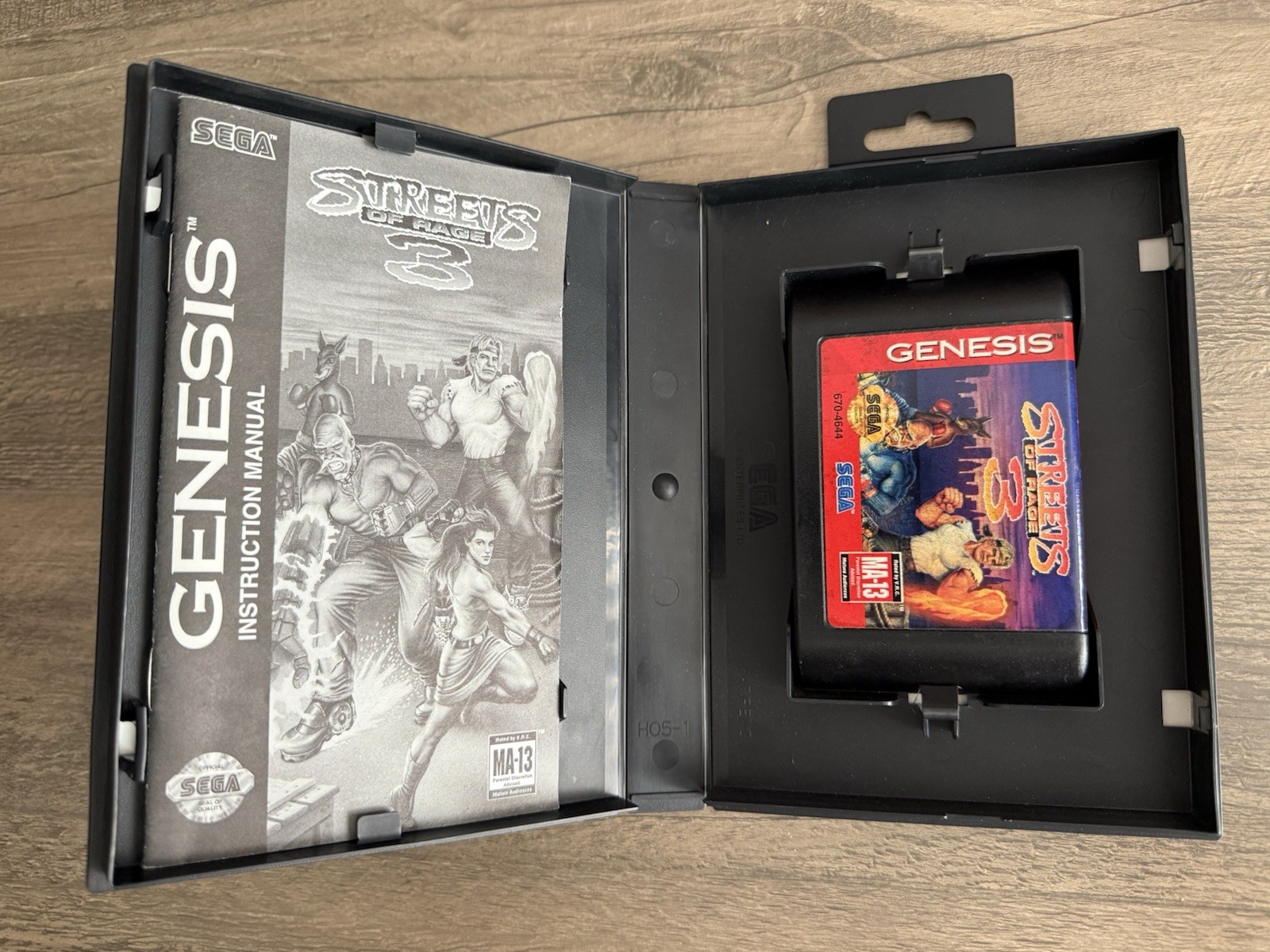 Streets of Rage 3 (Sega Genesis, 1994) Authentic Complete CIB. Tested Working