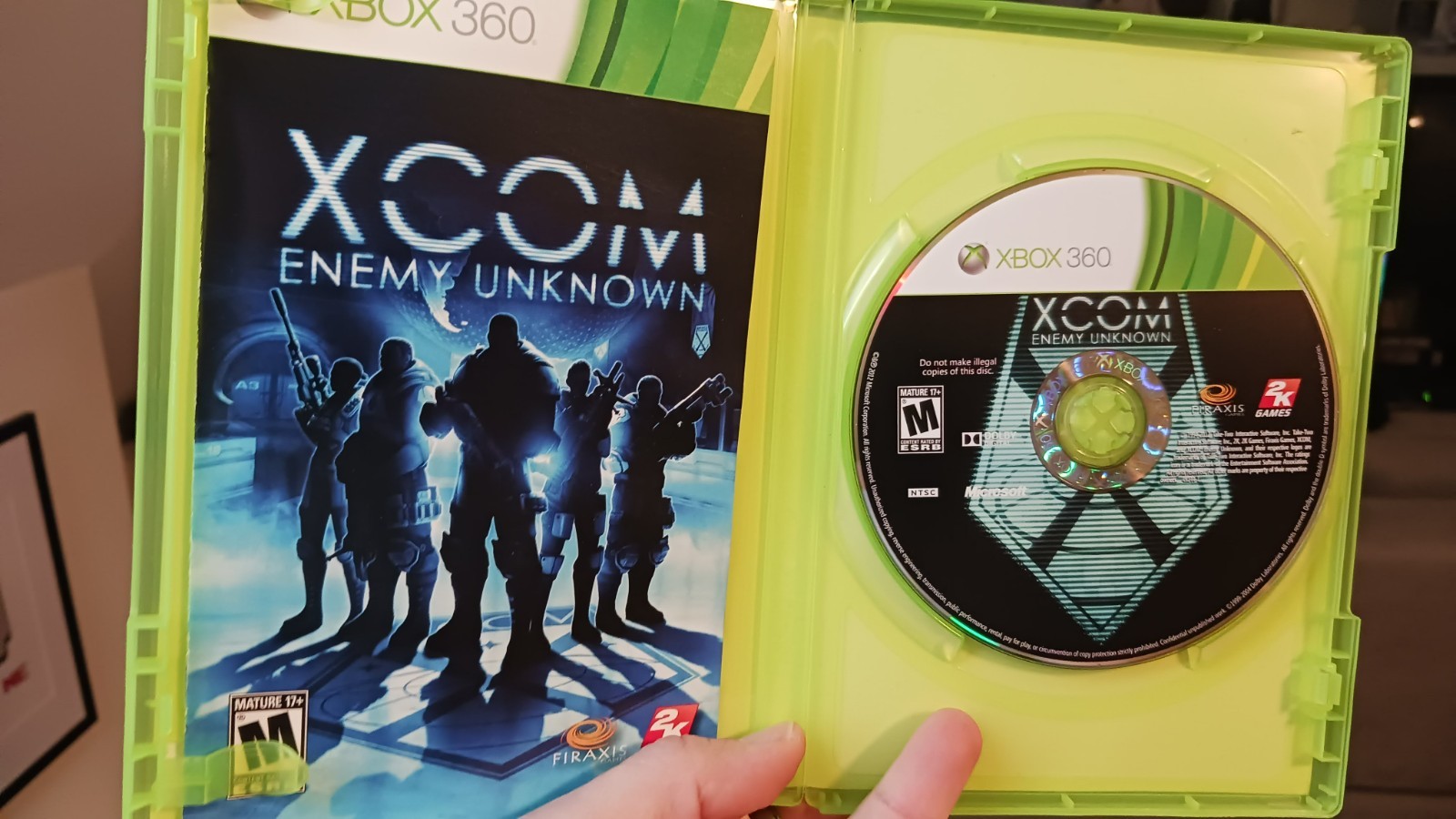XCOM: Enemy Unknown – Xbox 360 – Clean in Box – Tested & Working