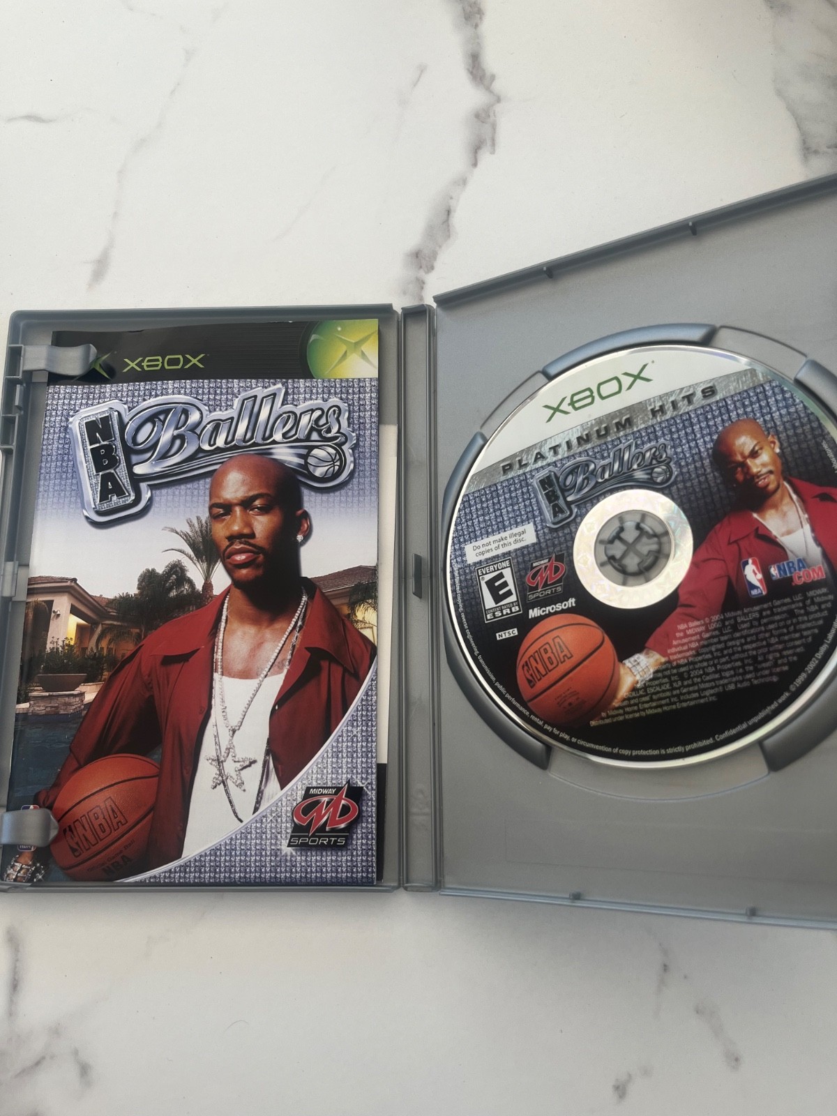 NBA Ballers XBOX Platinum Hits [VERY RARE] CIB – Authentic