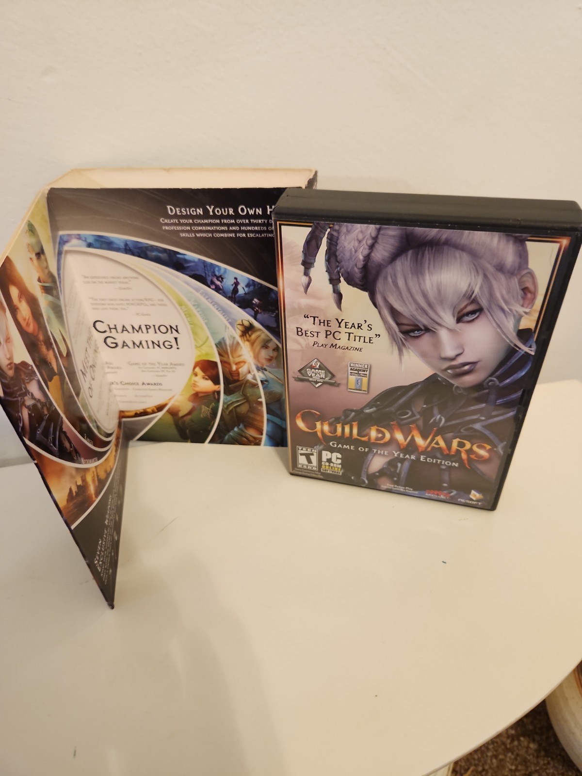 VTG – GUILD WARS – GAME OF THE YEAR EDITION – PC Game W/Manual & 2 Discs – CIB