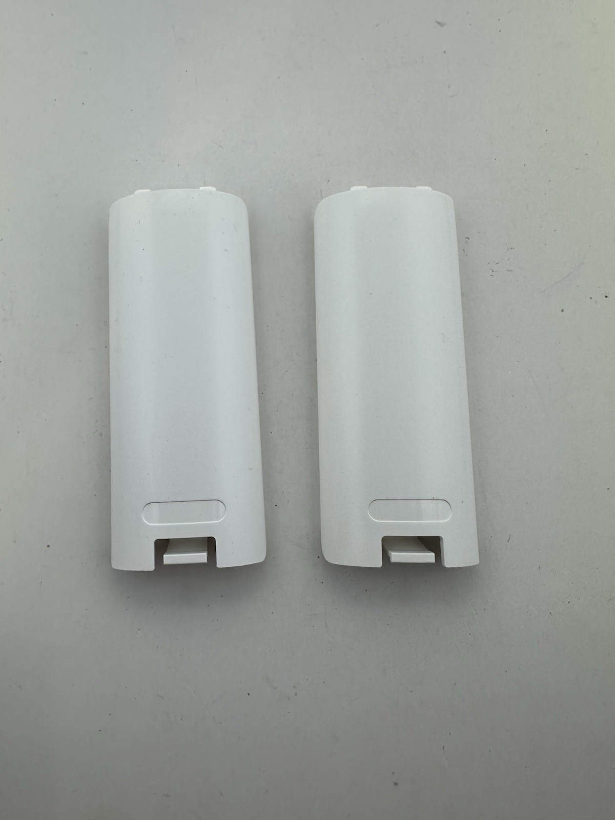 2 Nintendo Wii Remote Replacement Back Battery Door Cover White Fast Shipping