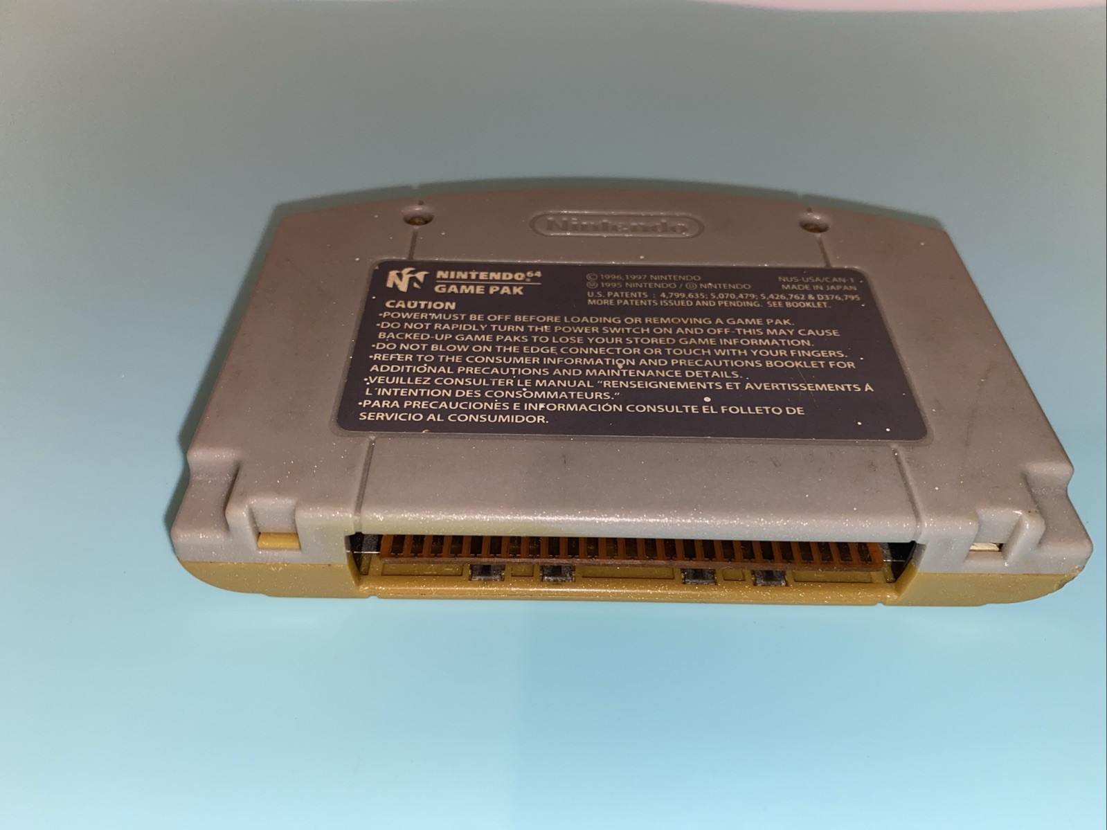 Vintage Pokemon Stadium 2 Nintendo 64 Game Pak Untested & Not Sure If Works Orig