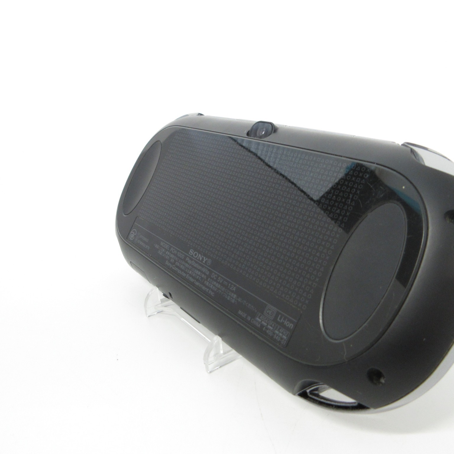 【Excellent】Sony PS Vita PCH-1000 Crystal Black Wi-Fi Model Console only #RET0504