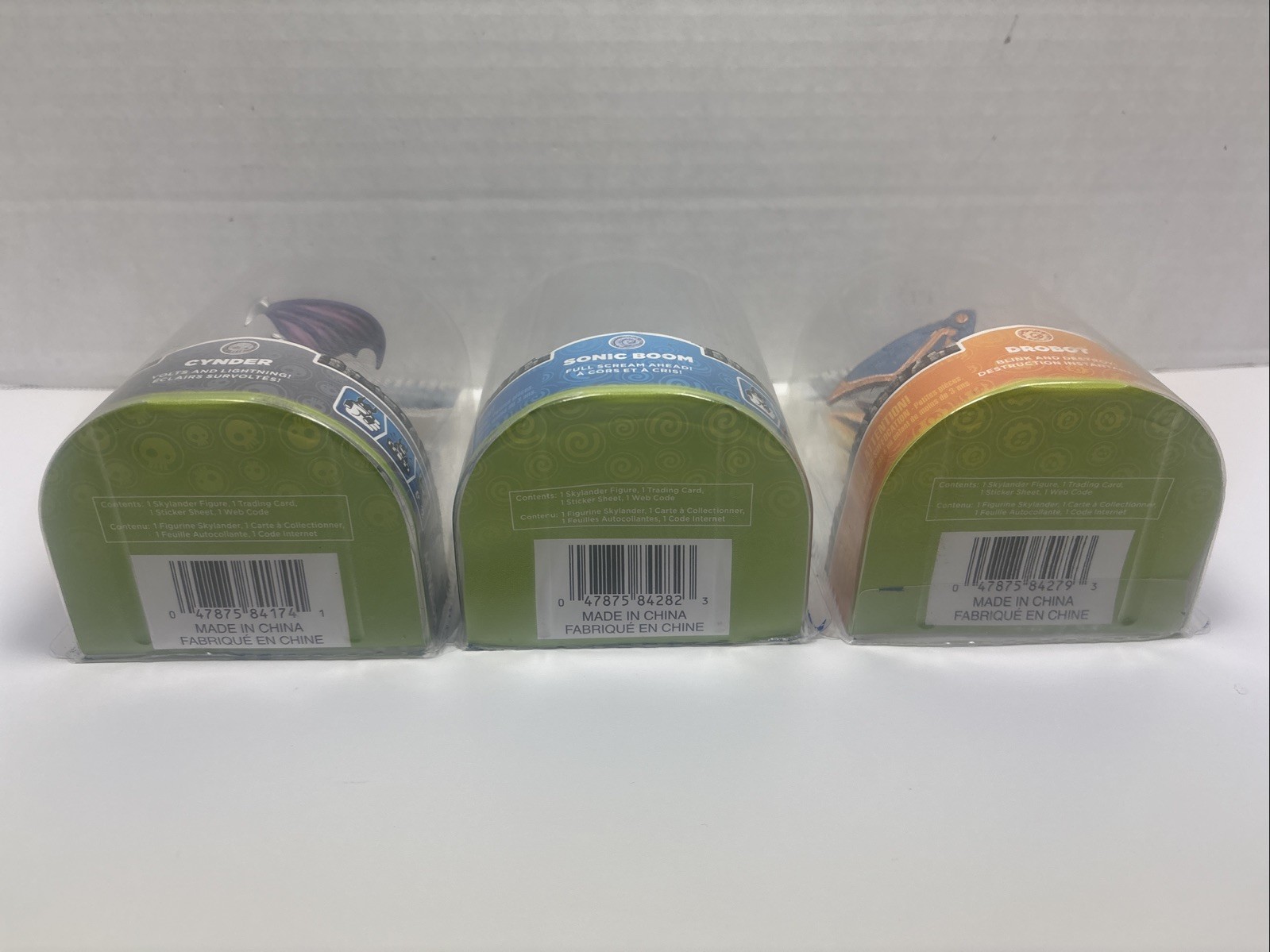 Skylanders Spyro’s Adventure Dragon’s Peak Pack, Sonic Boom, Drobot, & Cynder