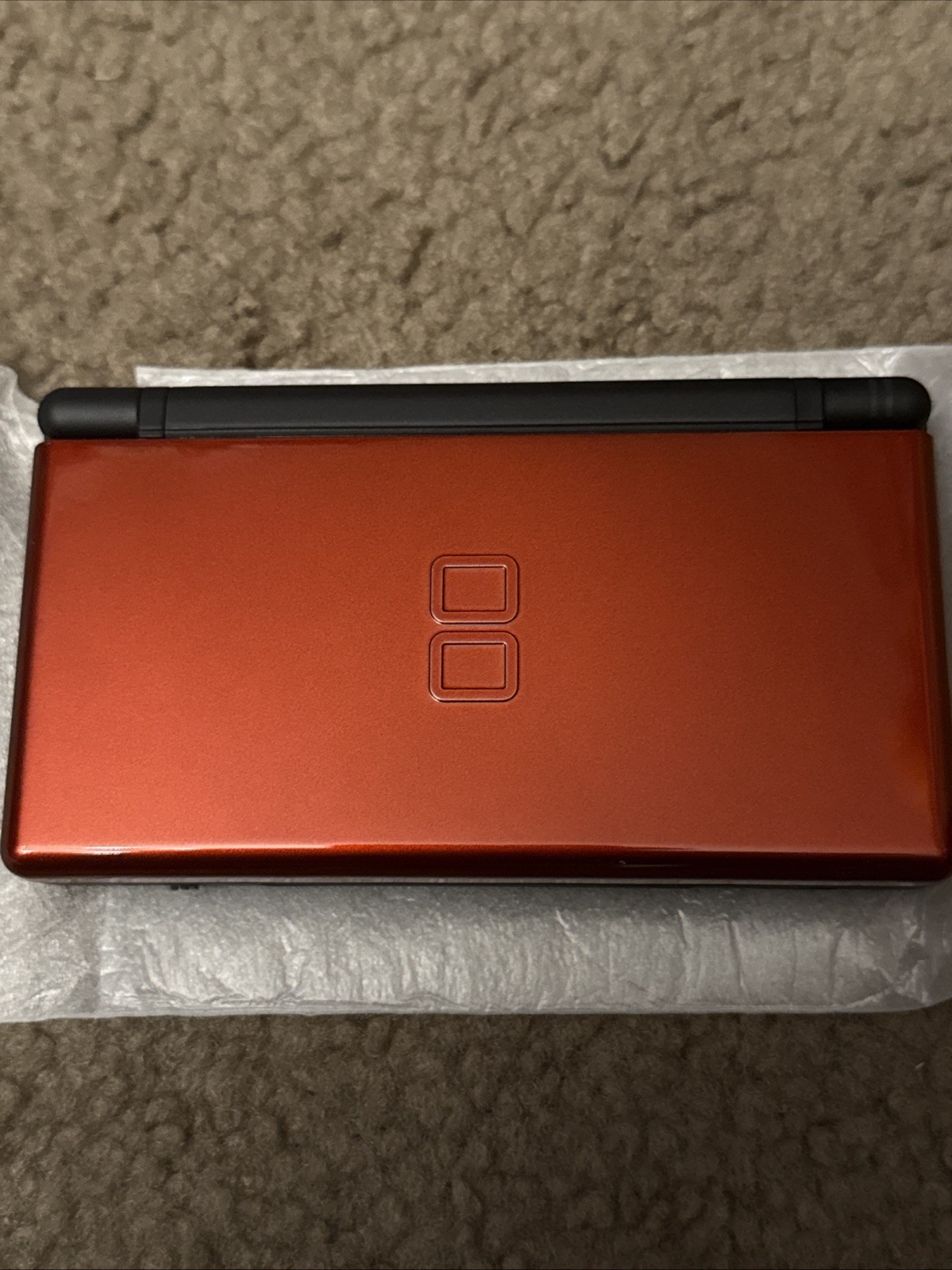 Nintendo DS Lite Crimson – Red/Black, Never Used Open Box Still In Packaging