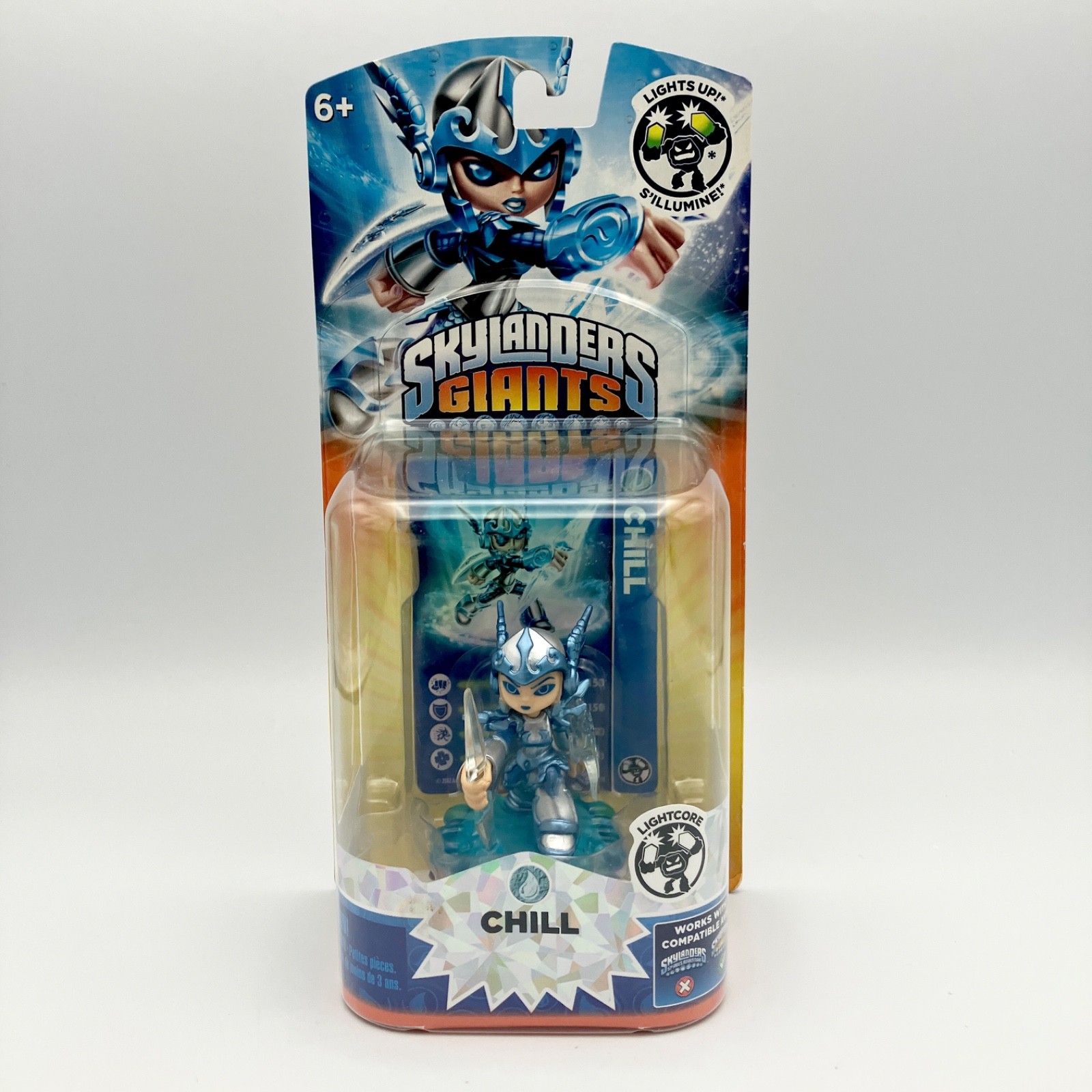 Skylanders Giants Chill Lightcore Figure NIB Activision NEW SEALED ~ Rare!