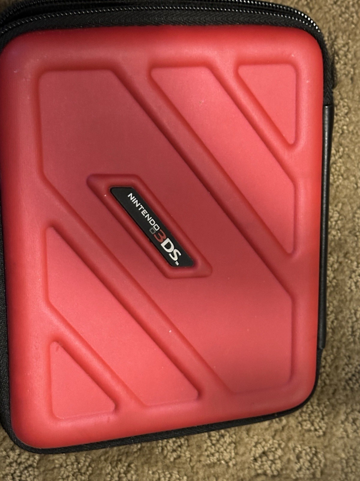 Nintendo 3DS Super Mario Black Edition with case and games