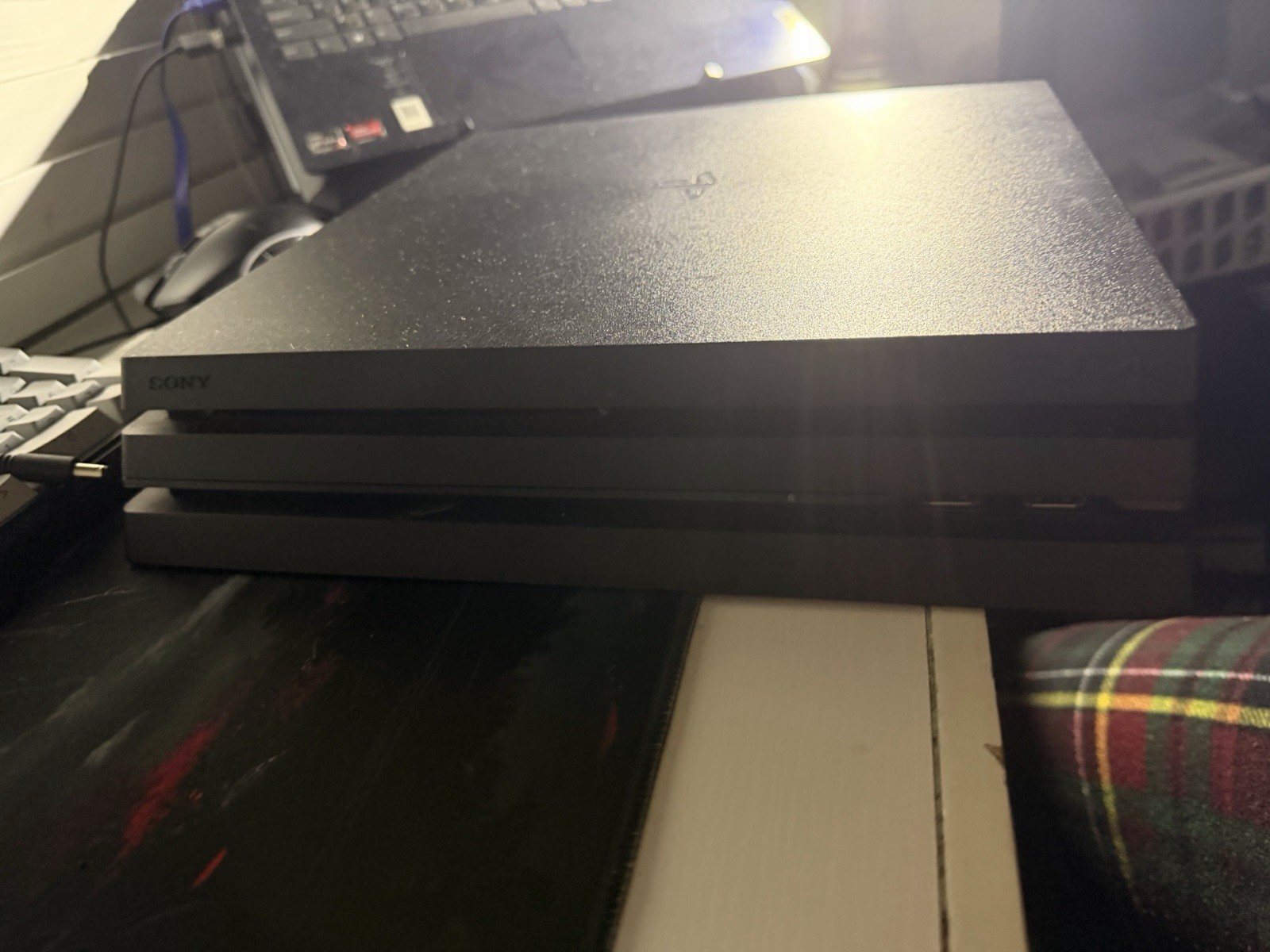 Sony PlayStation 4 Pro Black Console Wi-Fi Capability Internet Browsing