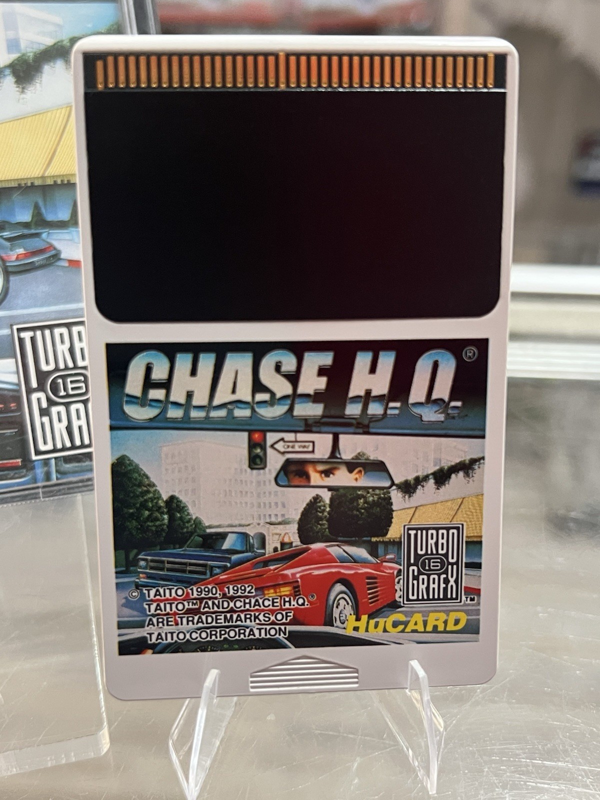 Chase HQ (NEC TurboGrafx 16) Game & Manual