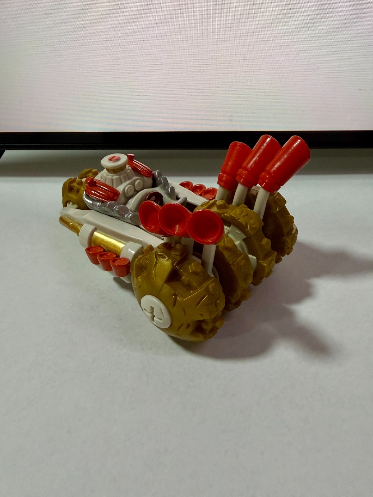 Gold Rusher Vehicle Skylanders Superchargers Land Racing Xbox One Switch PS4 Wii