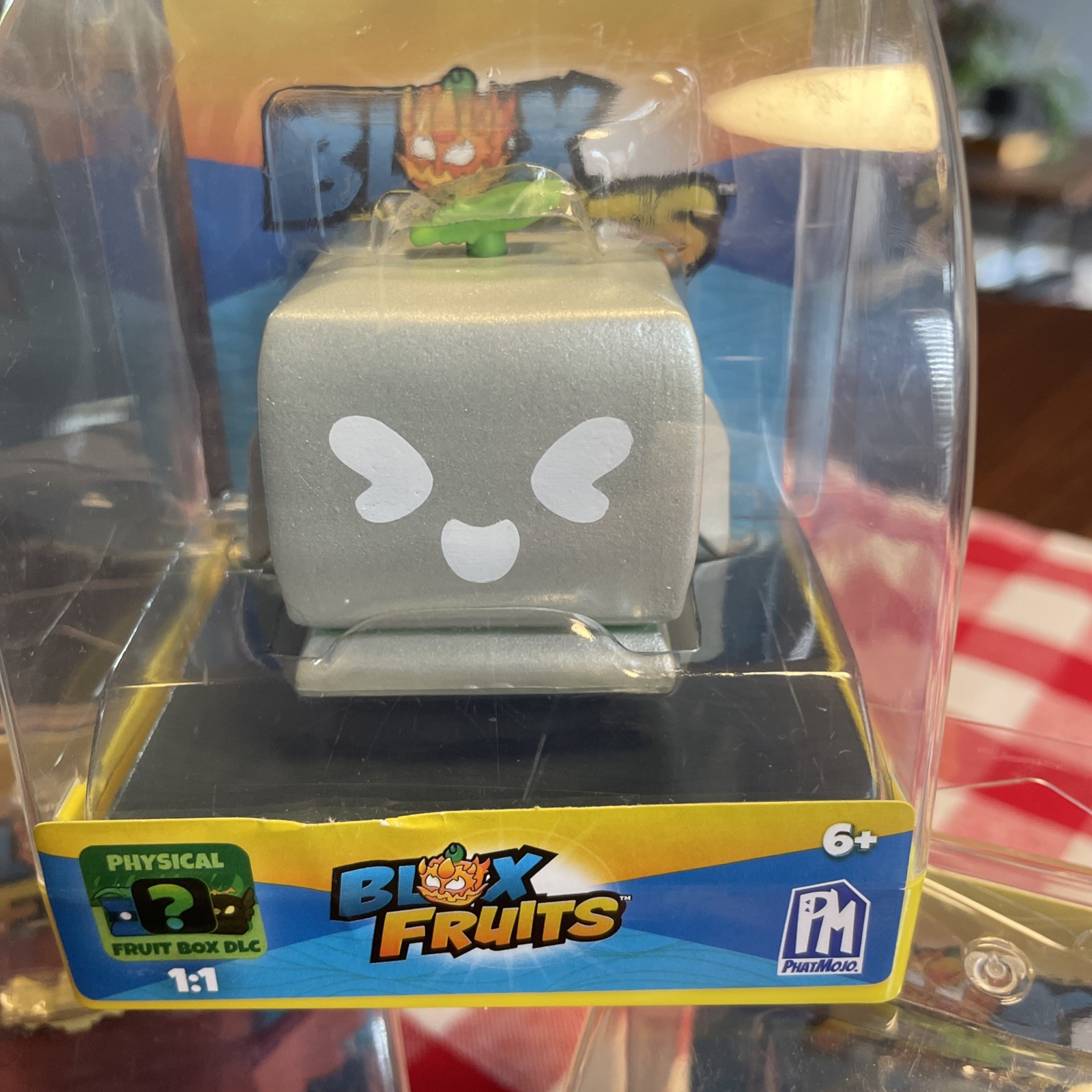 NEW PhatMojo Blox Fruits Collectibles Set of 4 Fruit Box DLC Physical Figures