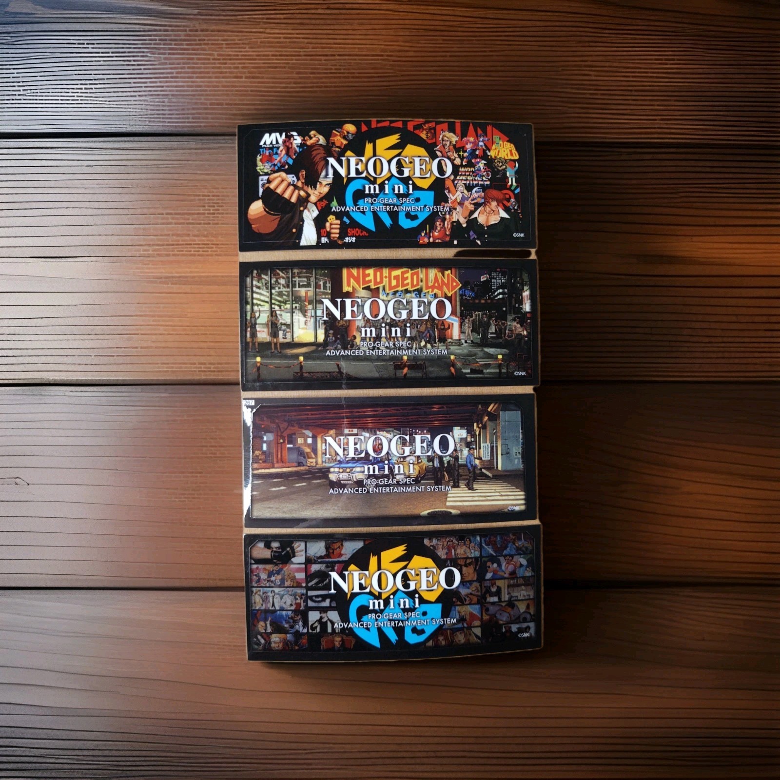 FULL SET OF 12 NEOGEO SNK Mini Console Marquees JAPANESE MARKET RARE GET ALL 12