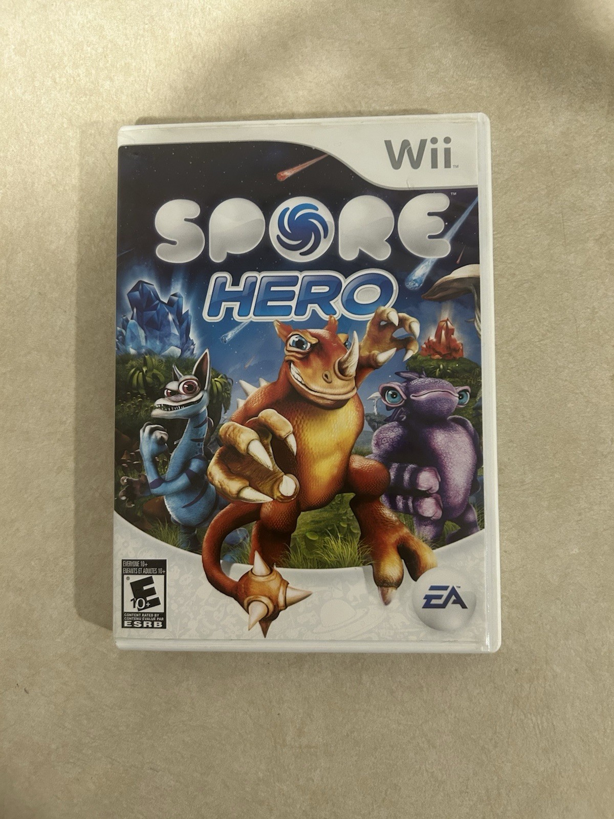 Spore Hero (Nintendo Wii, 2009) Complete with Manual and Tested Working