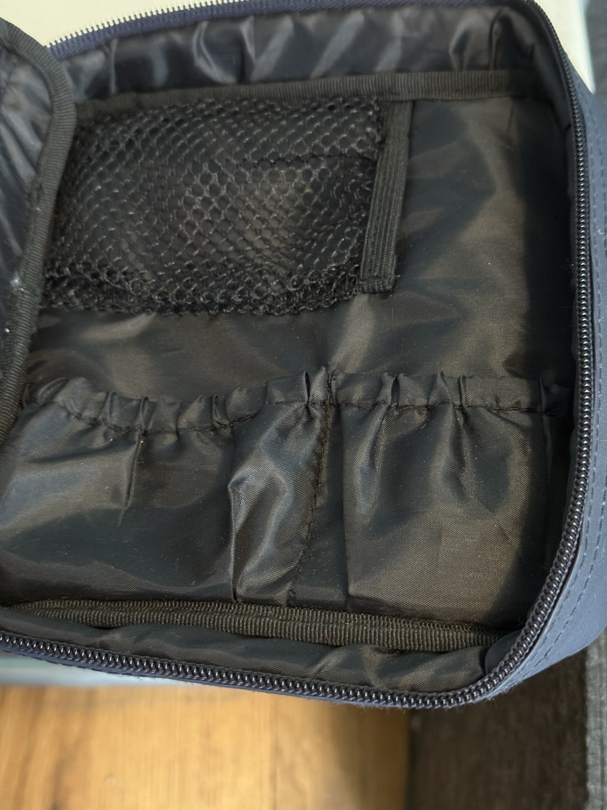 Vintage 2000s Blue Madcatz Carrying Case Travel Bag for Nintendo Systems