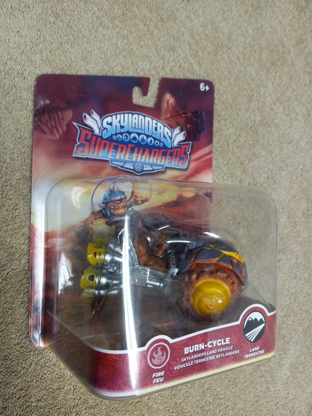 2 Skylanders SuperChargers Vehicles Burn-cycle & Stealth Stinger New