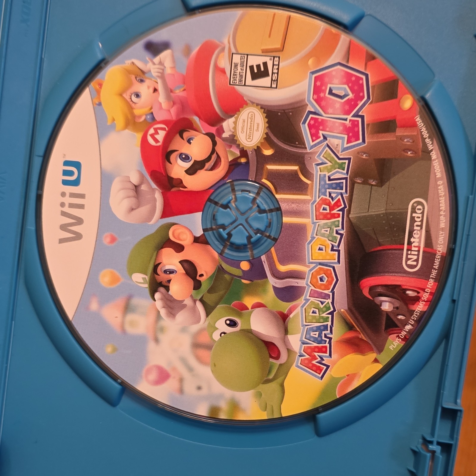 Nintendo Mario Party 10 Wii U Game Disc w/ Case NTSC-U/C E Multiplayer