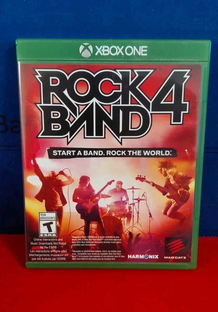Rock Band 4 (Microsoft Xbox One, 2015) Complete CIB