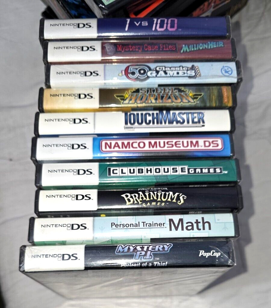 Nintendo DS Games, Some Sealed, *You Pick From List* Many to Choose From